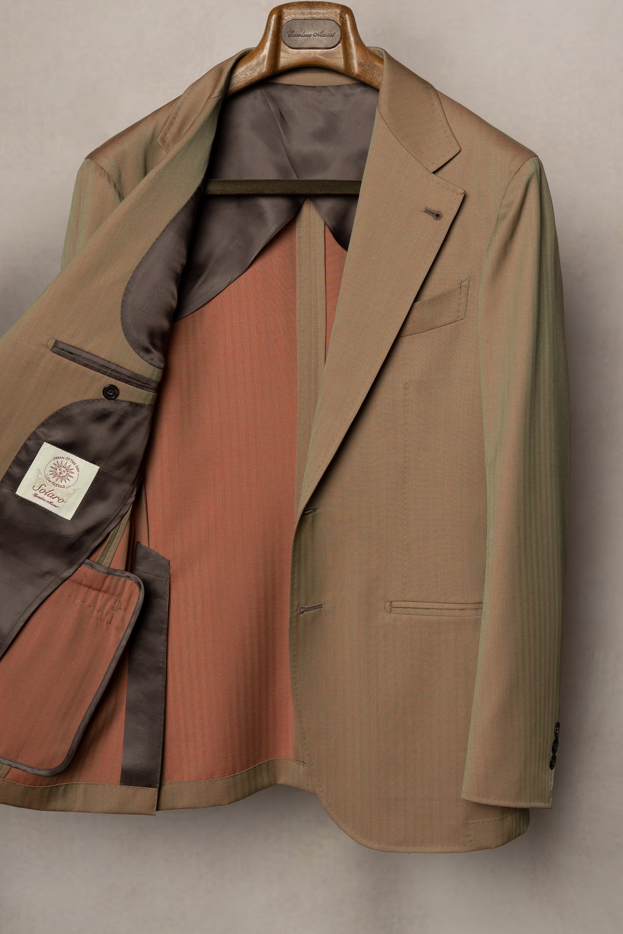 MTO Solar Dream Single Breasted Wool Suit #14