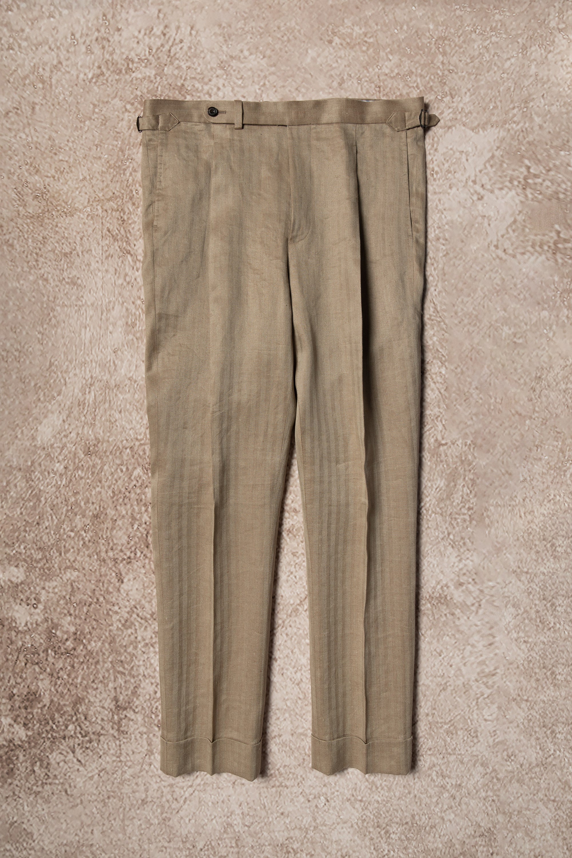 Solar Dream Single Breasted Linen Suit #111