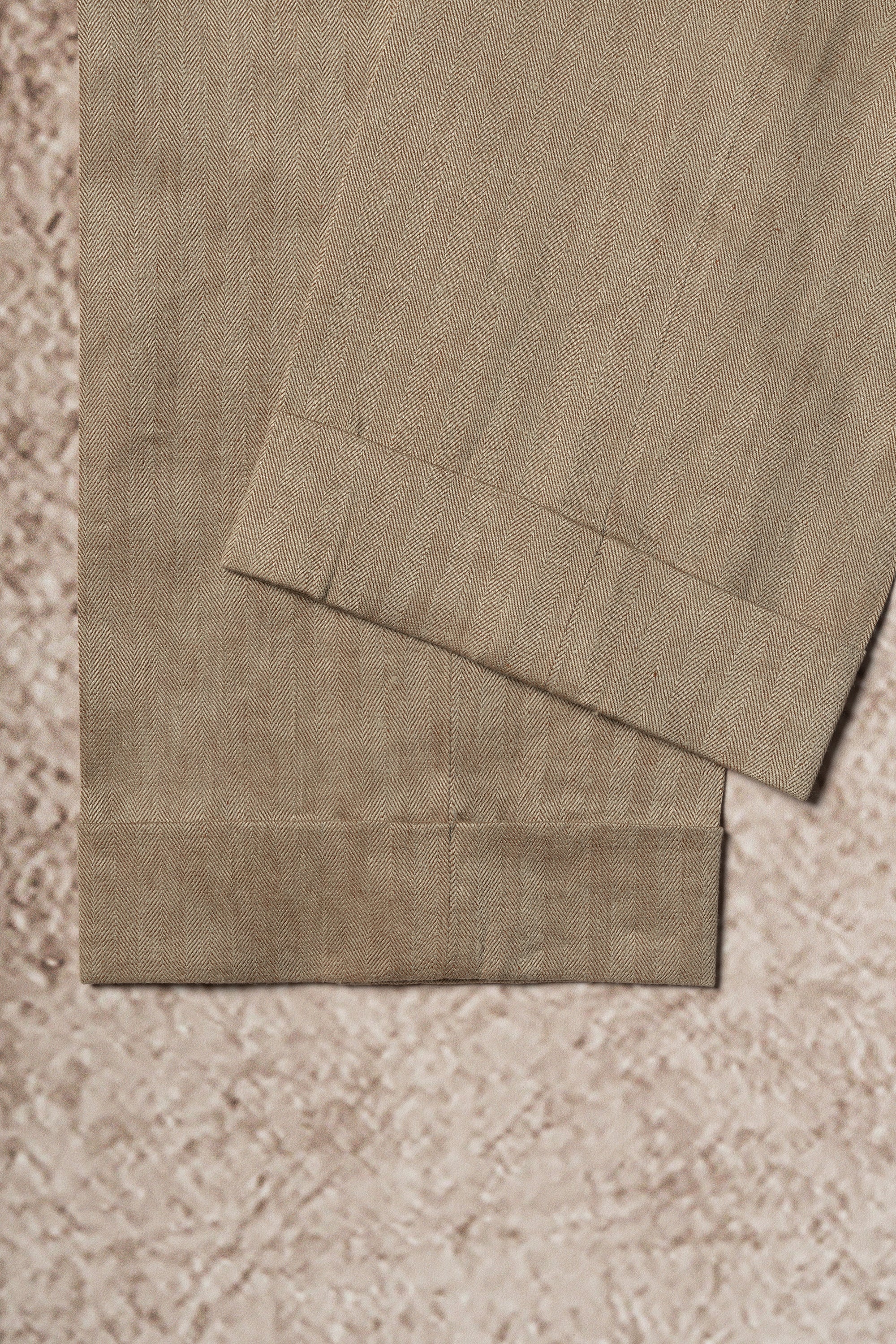 Solar Dream Single Breasted Linen Suit #111
