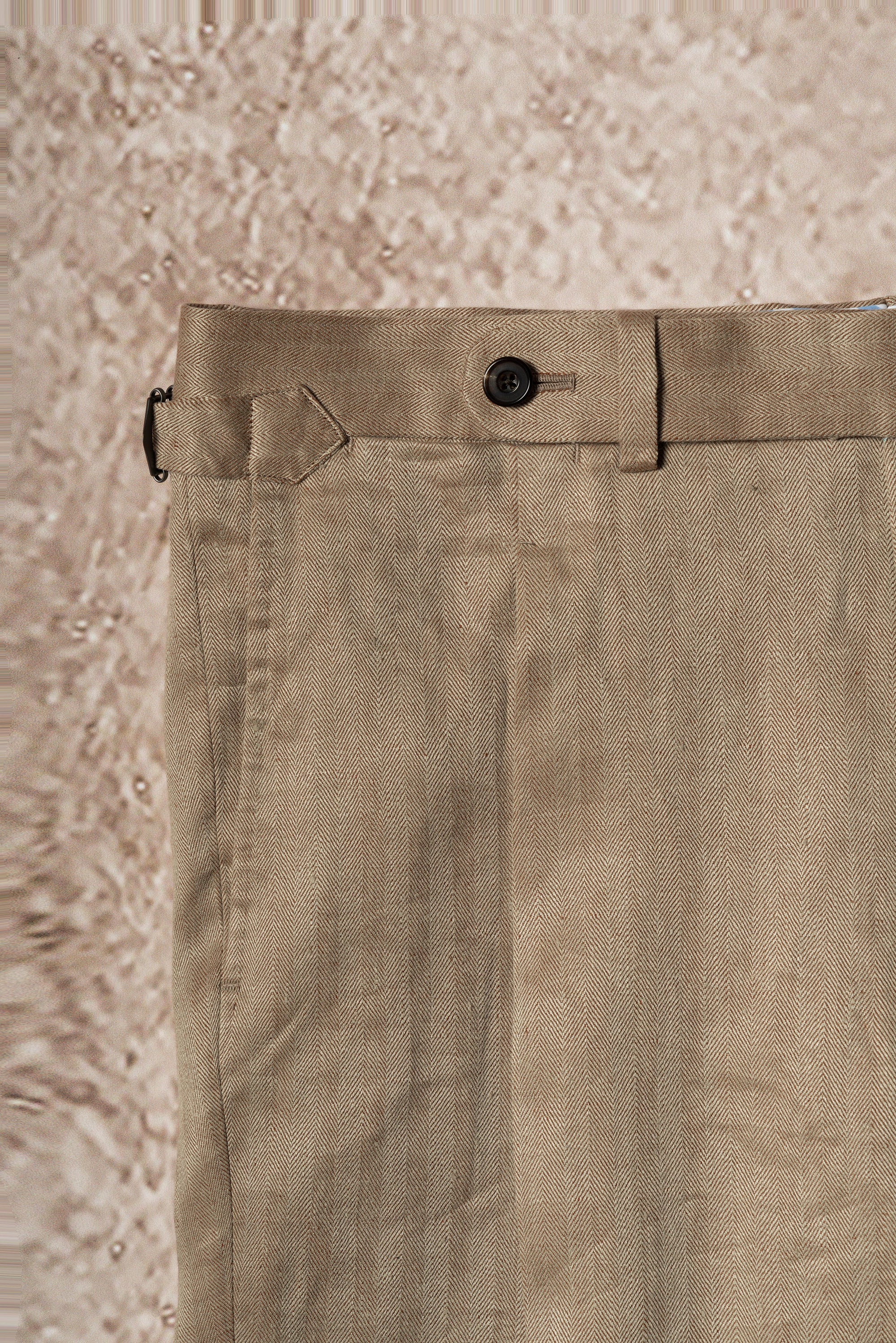Solar Dream Single Breasted Linen Suit #111