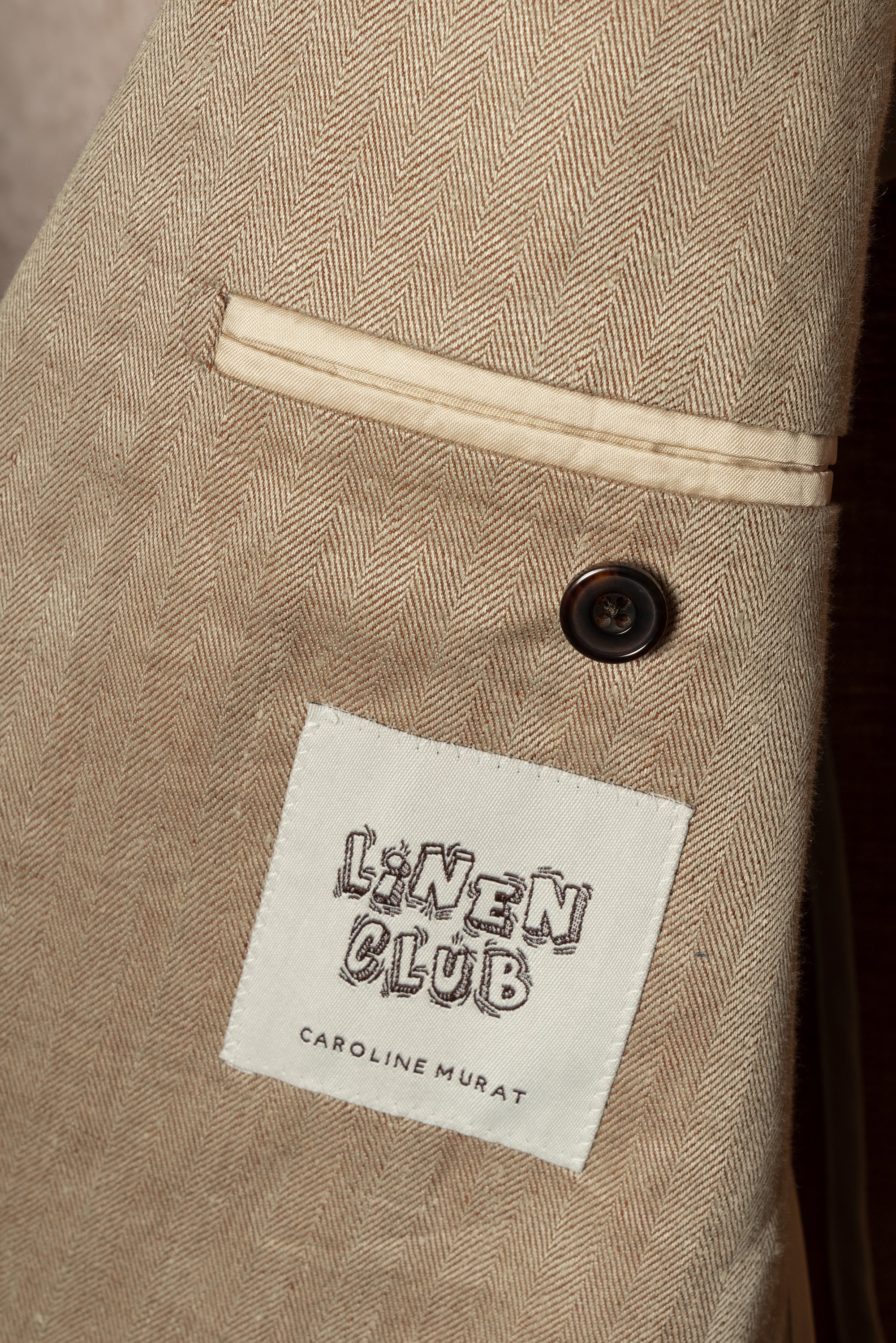 Solar Dream Single Breasted Linen Suit #111