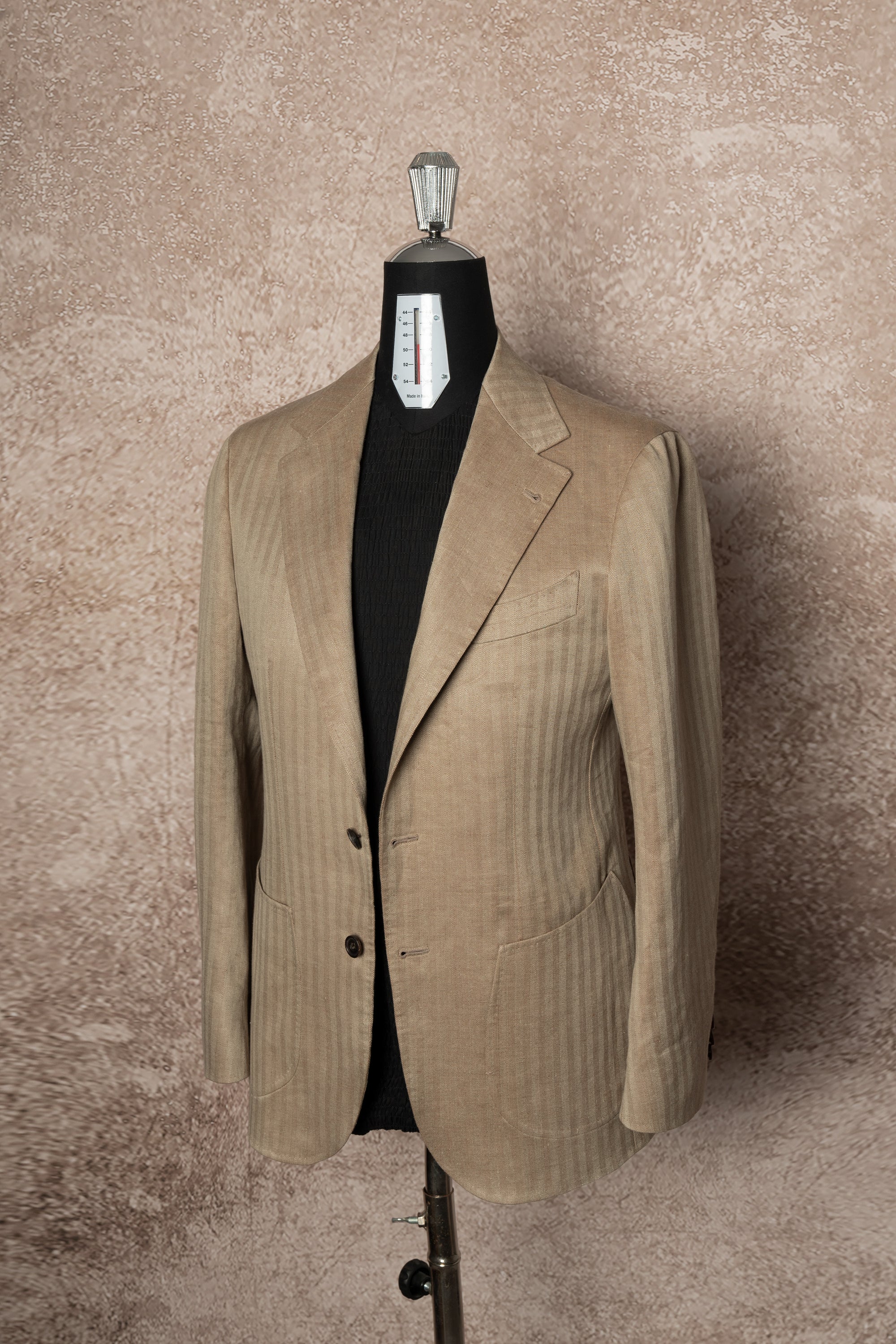 Solar Dream Single Breasted Linen Suit #111