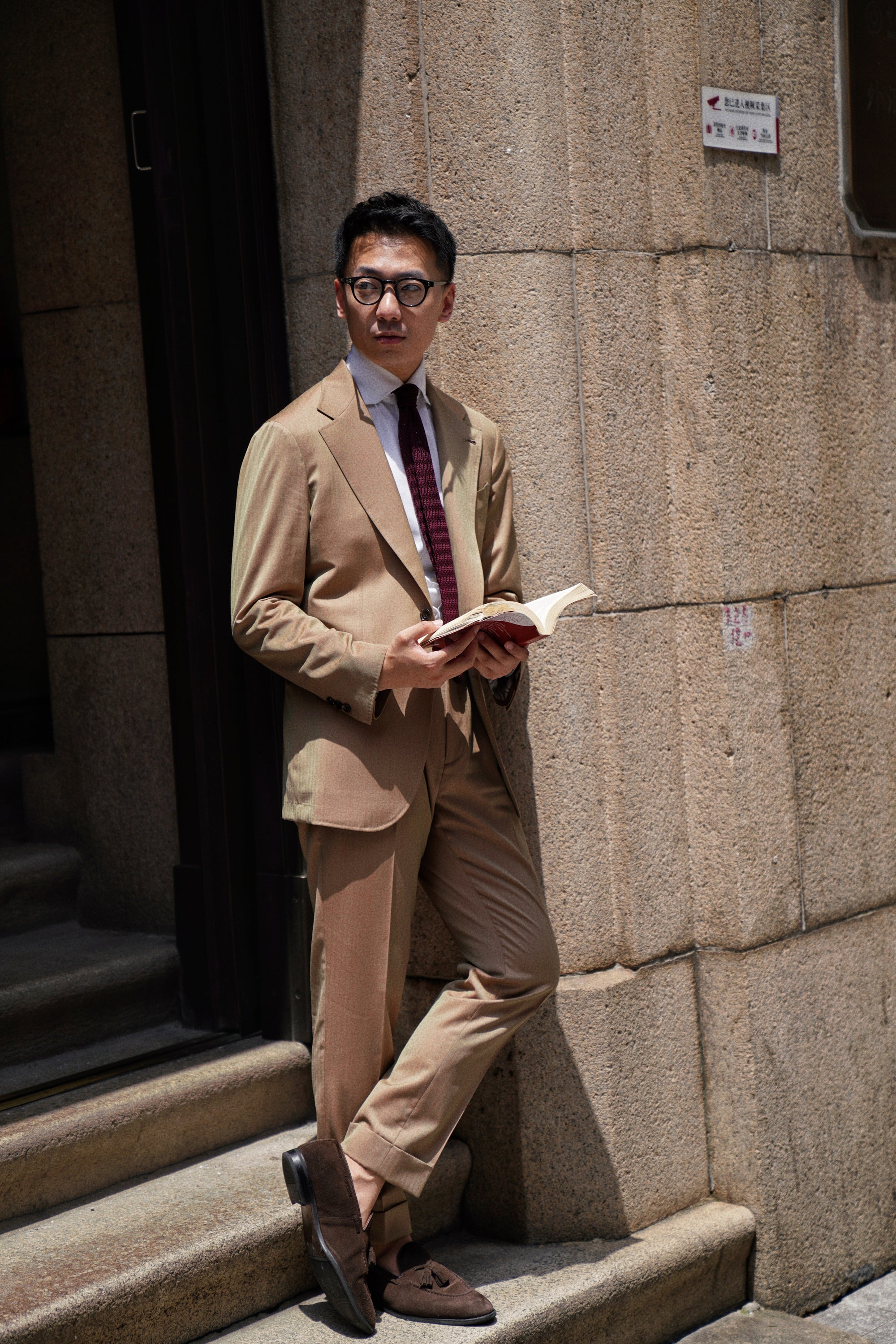 MTO Solar Dream Single Breasted Wool Suit #14