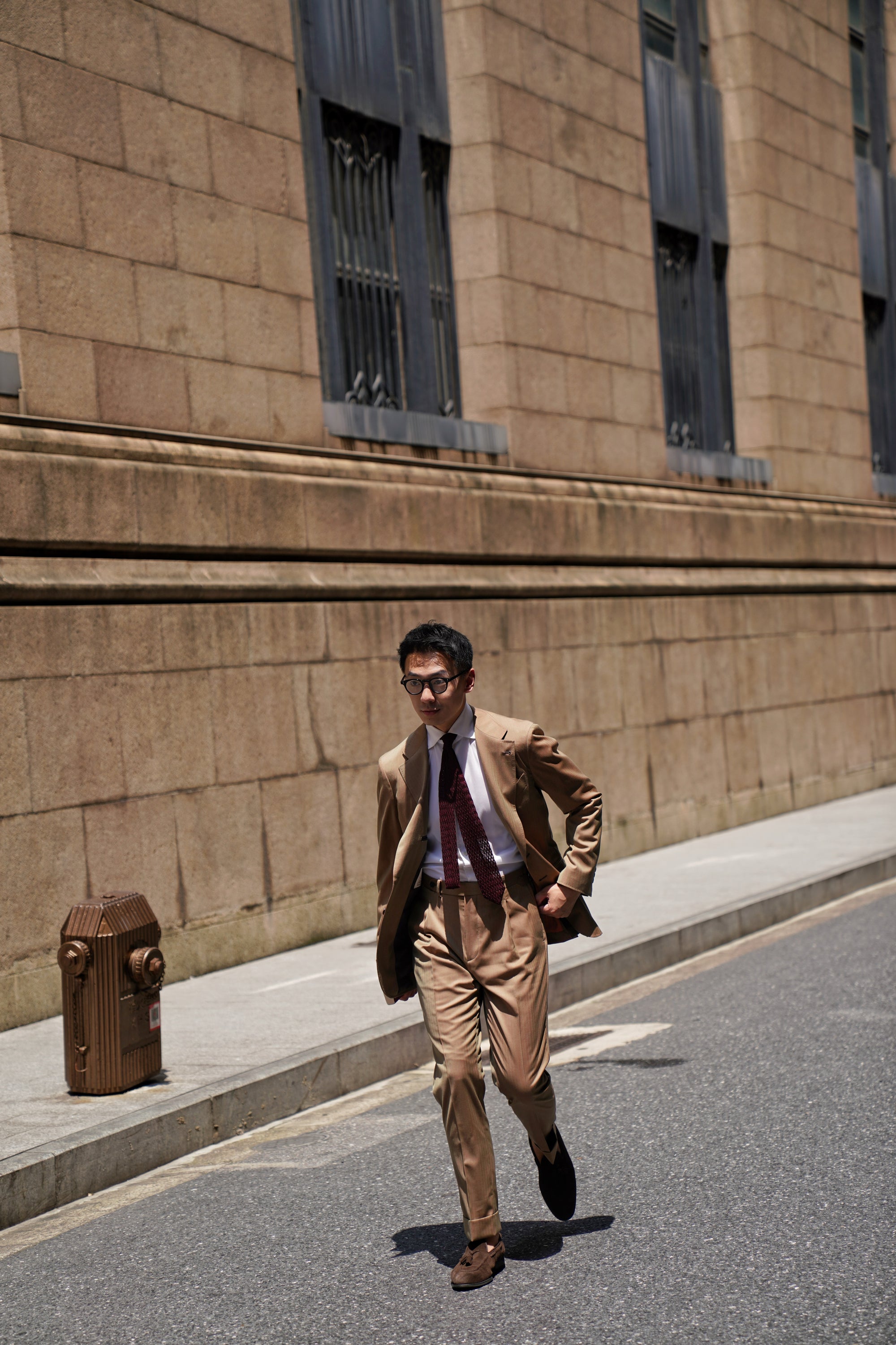 MTO Solar Dream Single Breasted Wool Suit #14