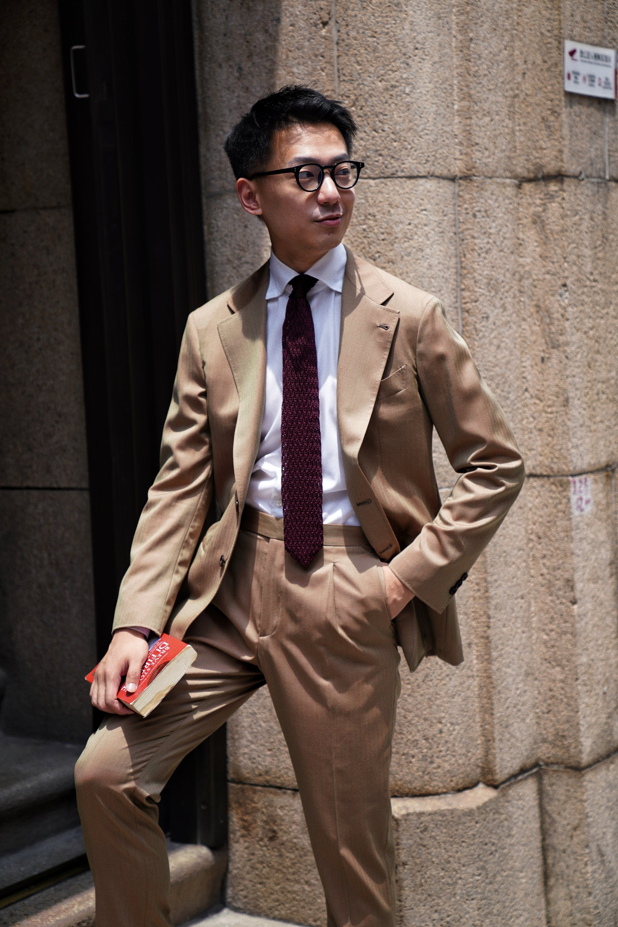 MTO Solar Dream Single Breasted Wool Suit #14