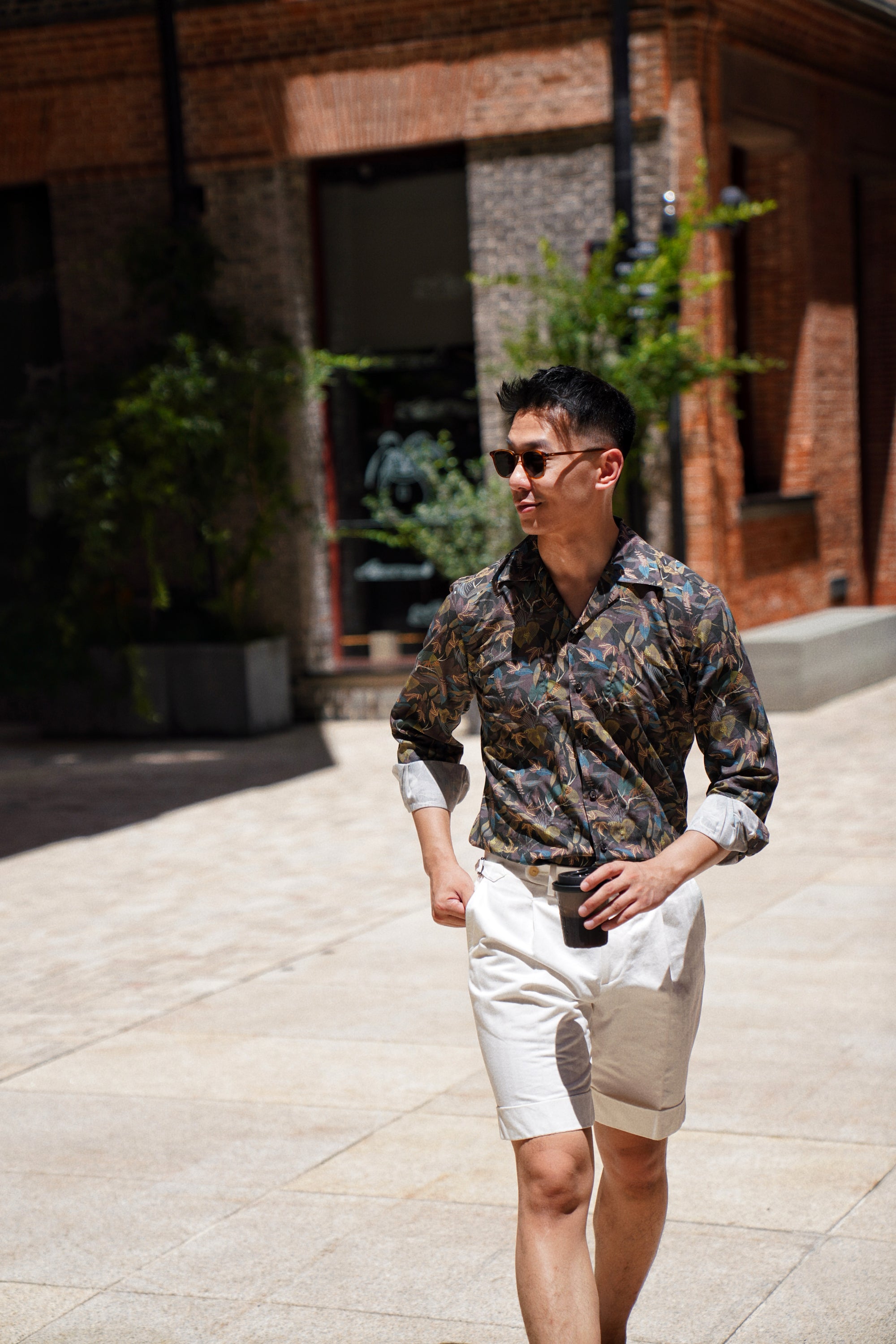 MTO Jungle Cuban Collar Shirt