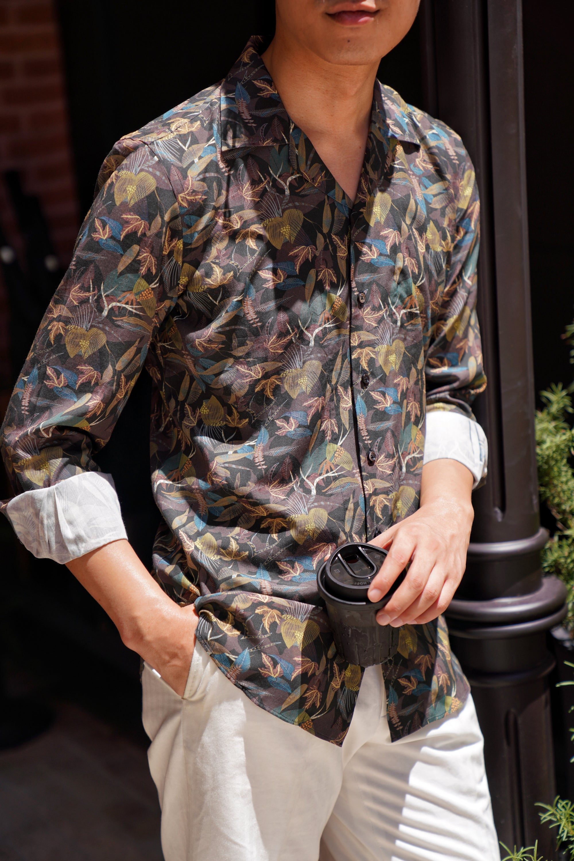 MTO Jungle Cuban Collar Shirt