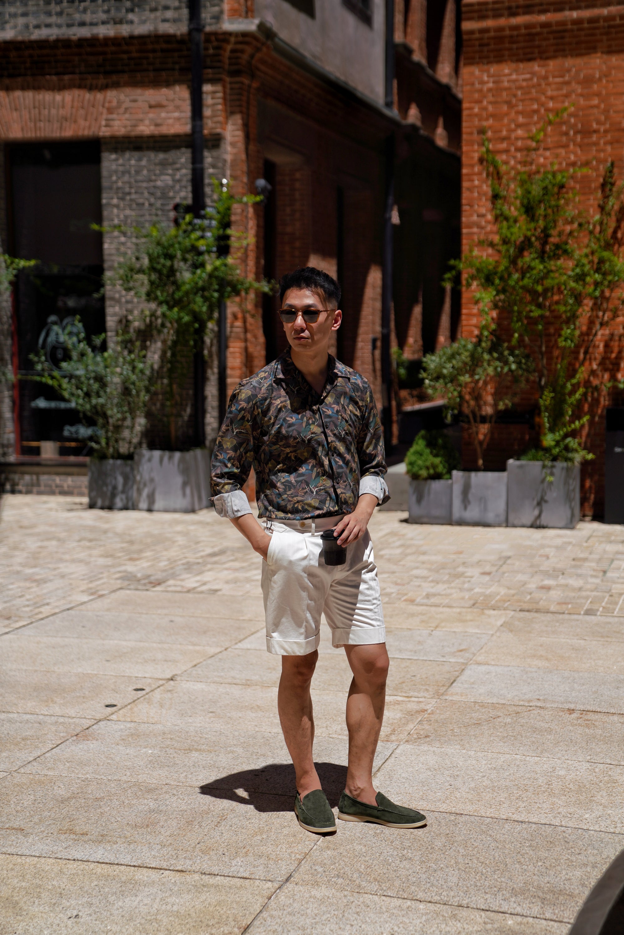 MTO Jungle Cuban Collar Shirt