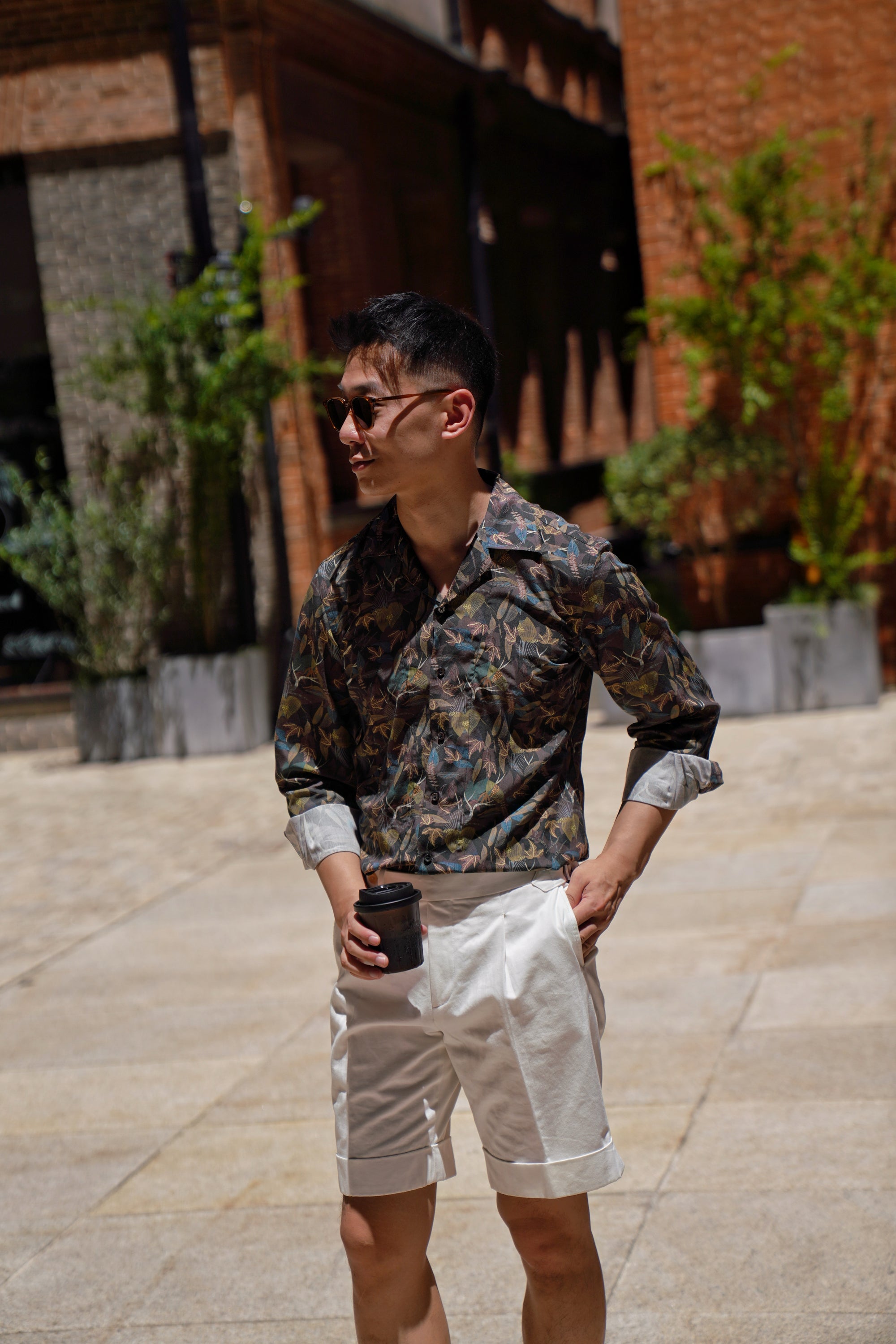 MTO Jungle Cuban Collar Shirt