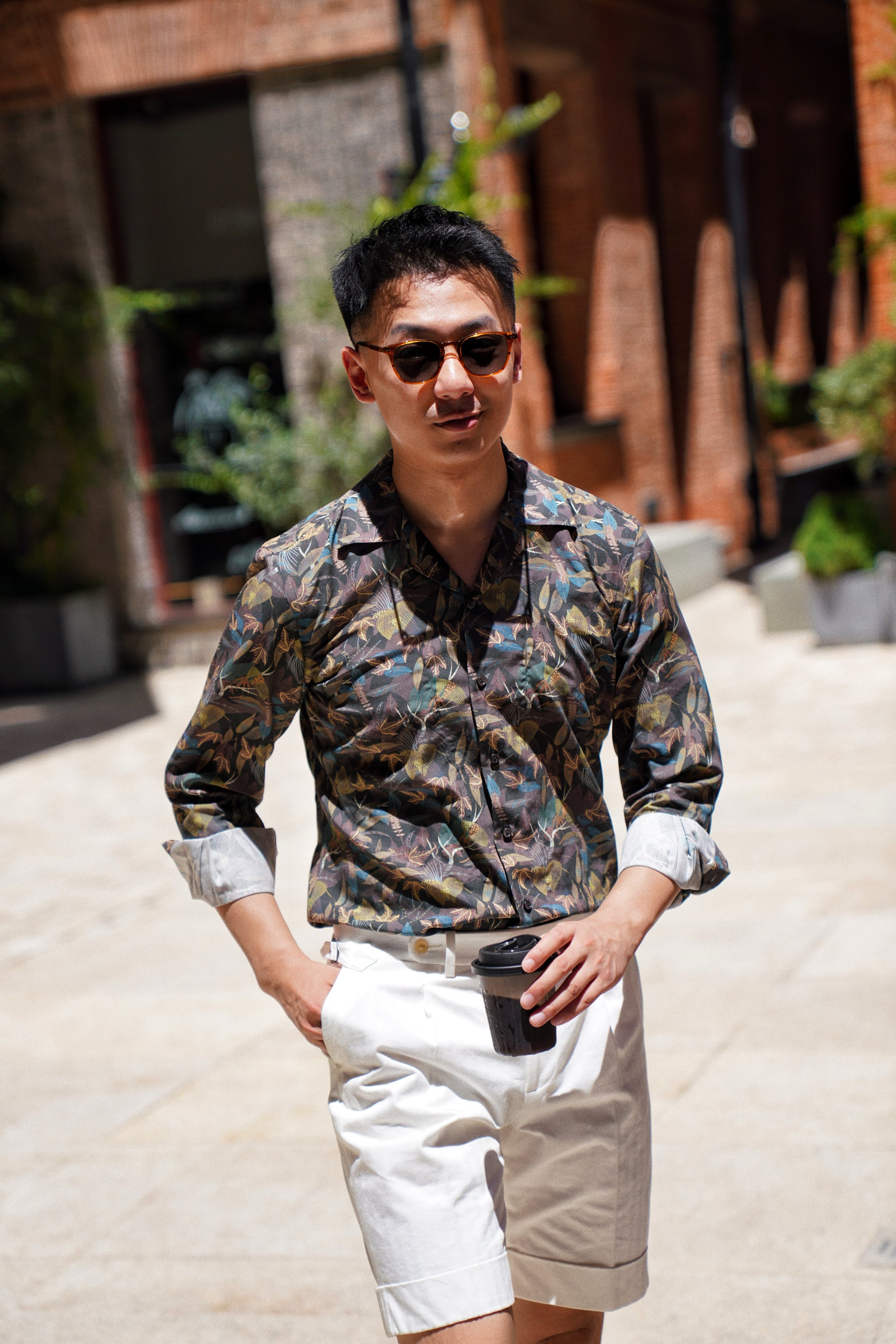 MTO Jungle Cuban Collar Shirt