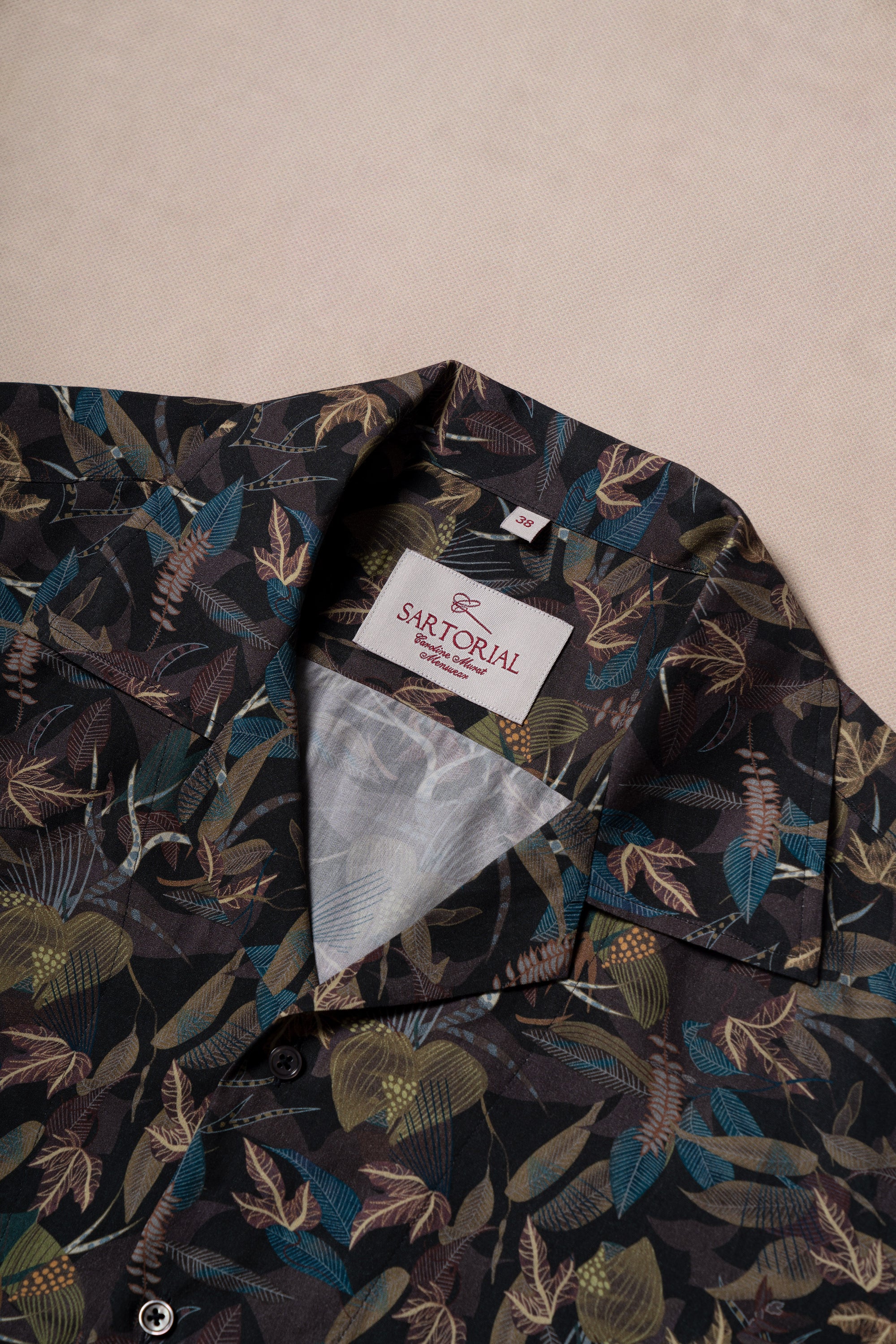 MTO Jungle Cuban Collar Shirt