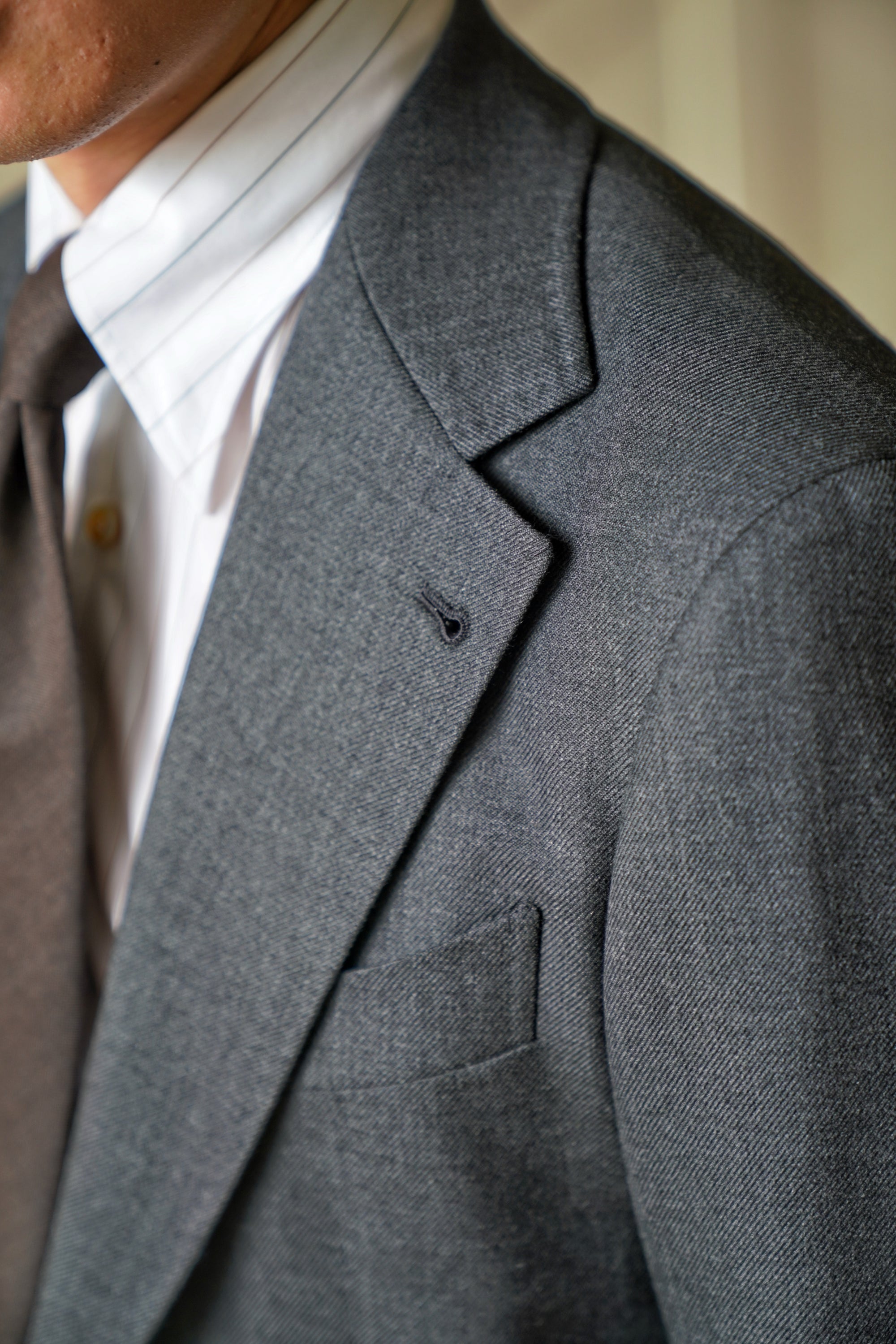 MTO Grey Serge Suit #176