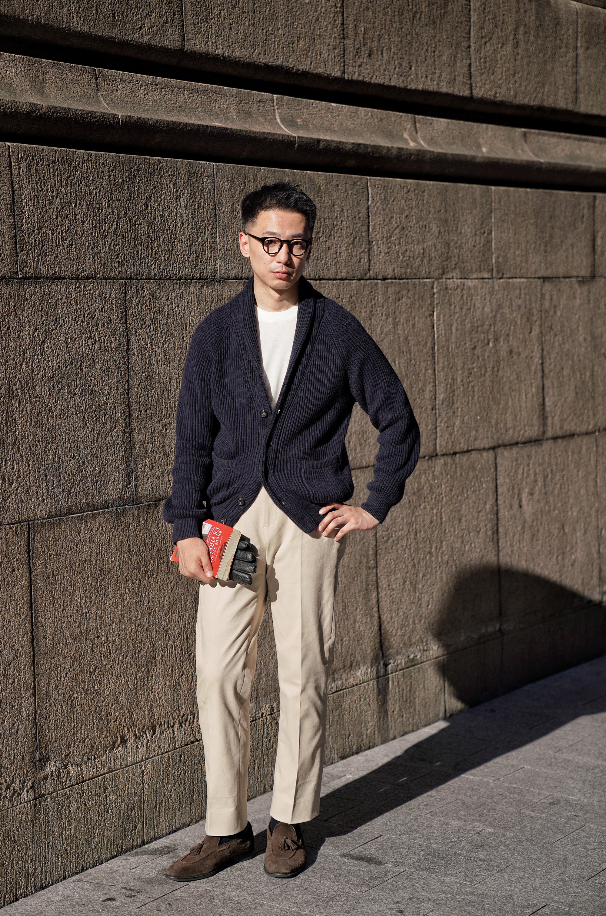 Stone Classic Twill Washed Chino