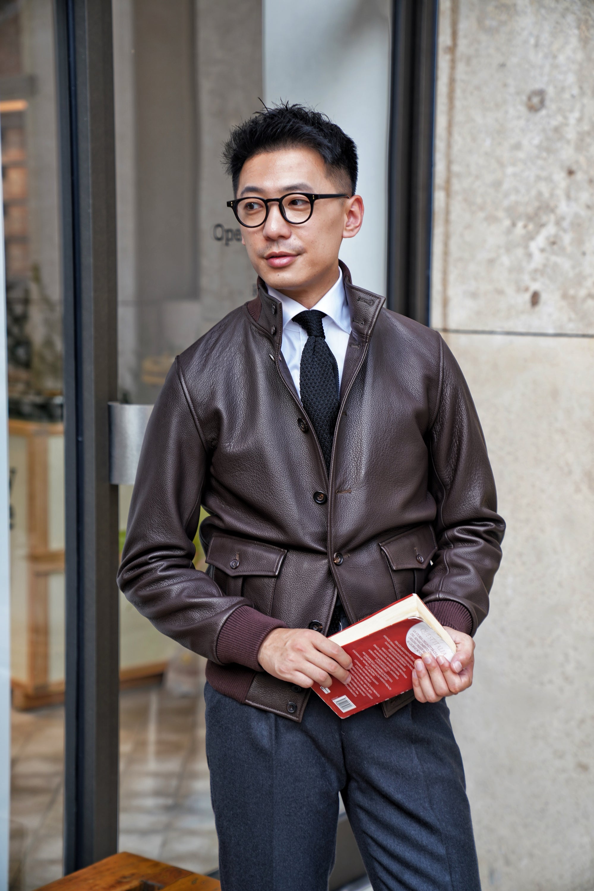 Brown Deerskin A1 Jacket