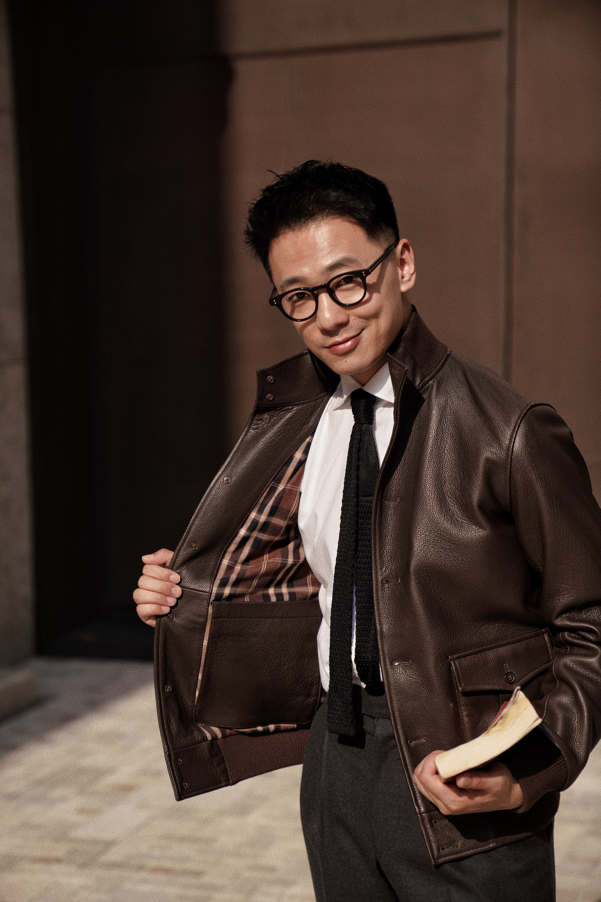 Brown Deerskin A1 Jacket