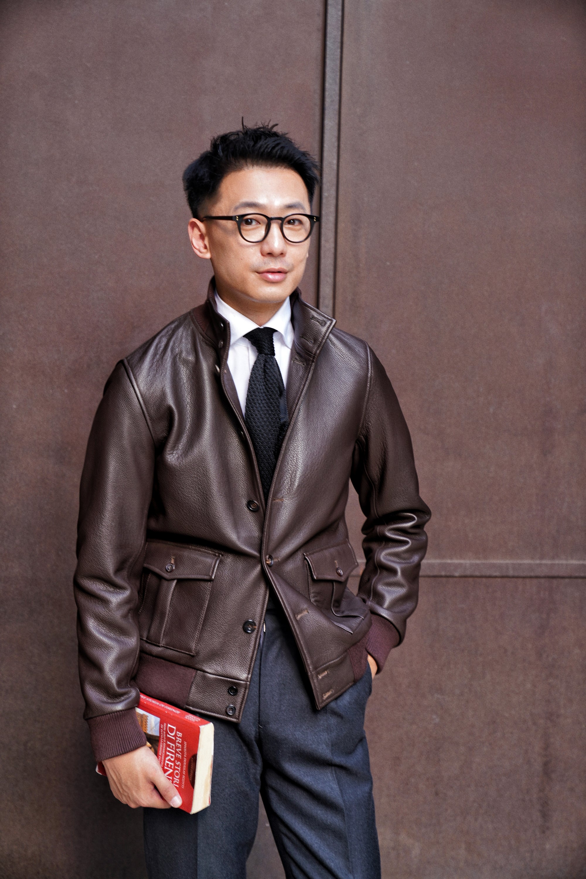 Brown Deerskin A1 Jacket