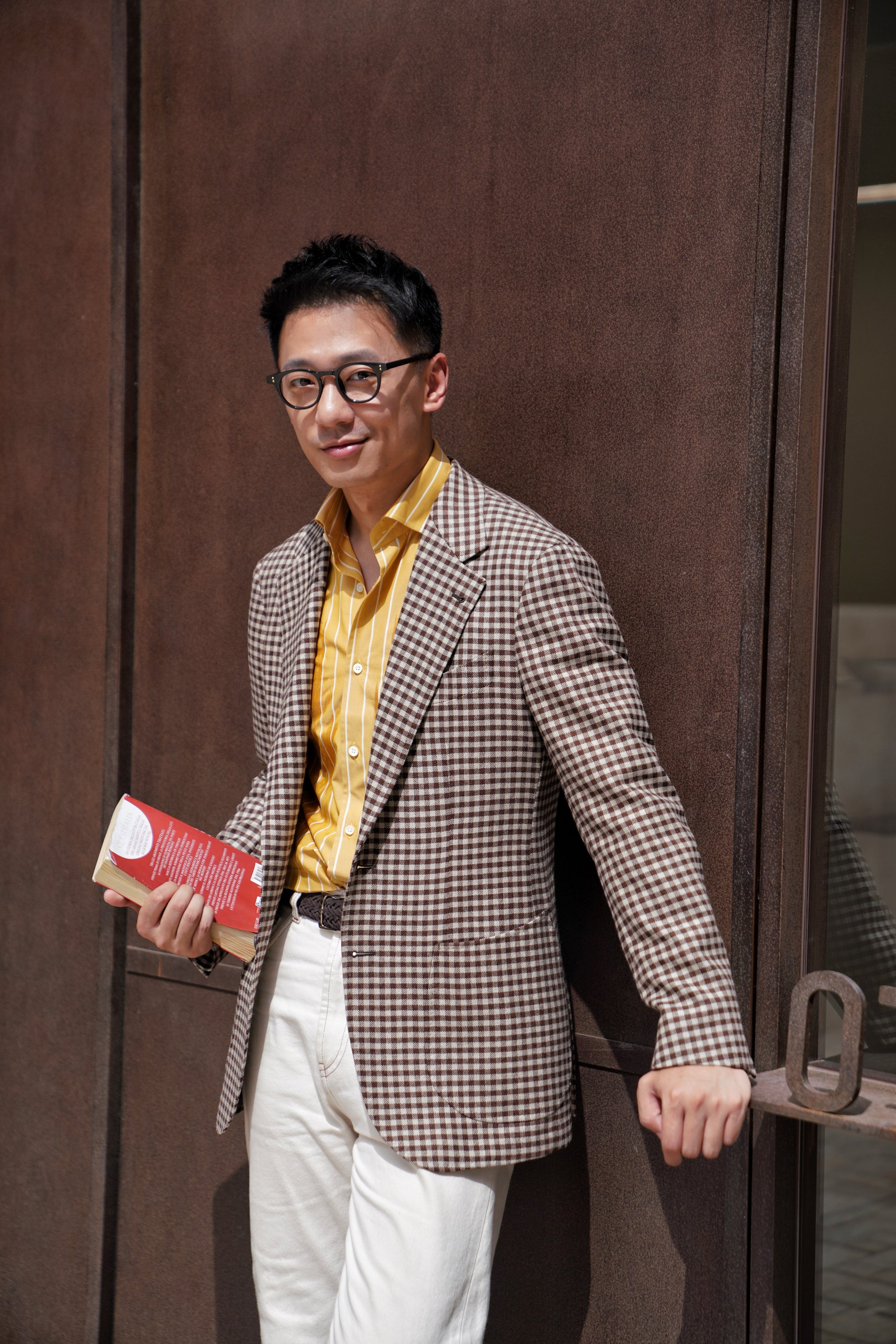 MTO Yellow Stripe Poplin Shirt
