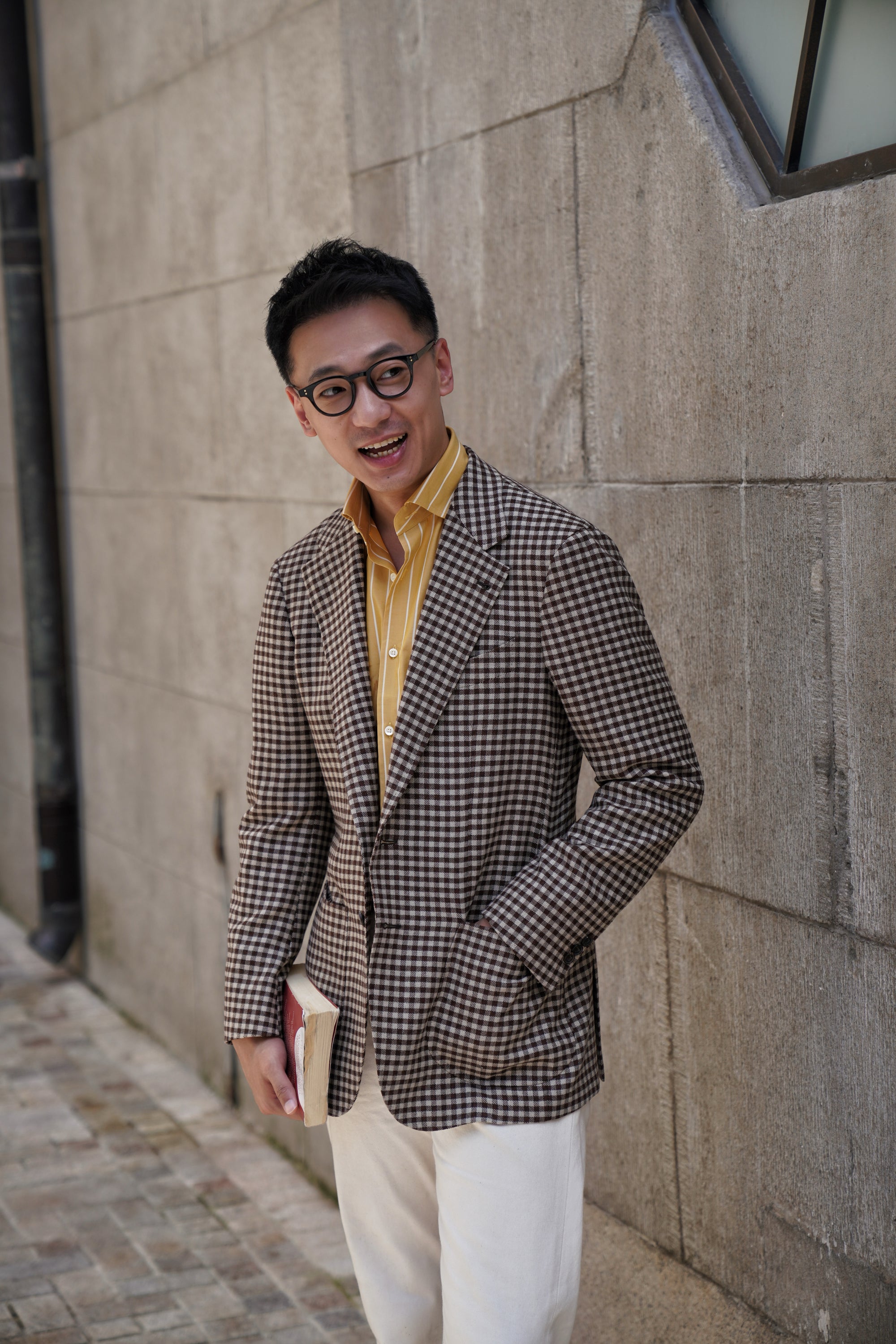 MTO Yellow Stripe Poplin Shirt