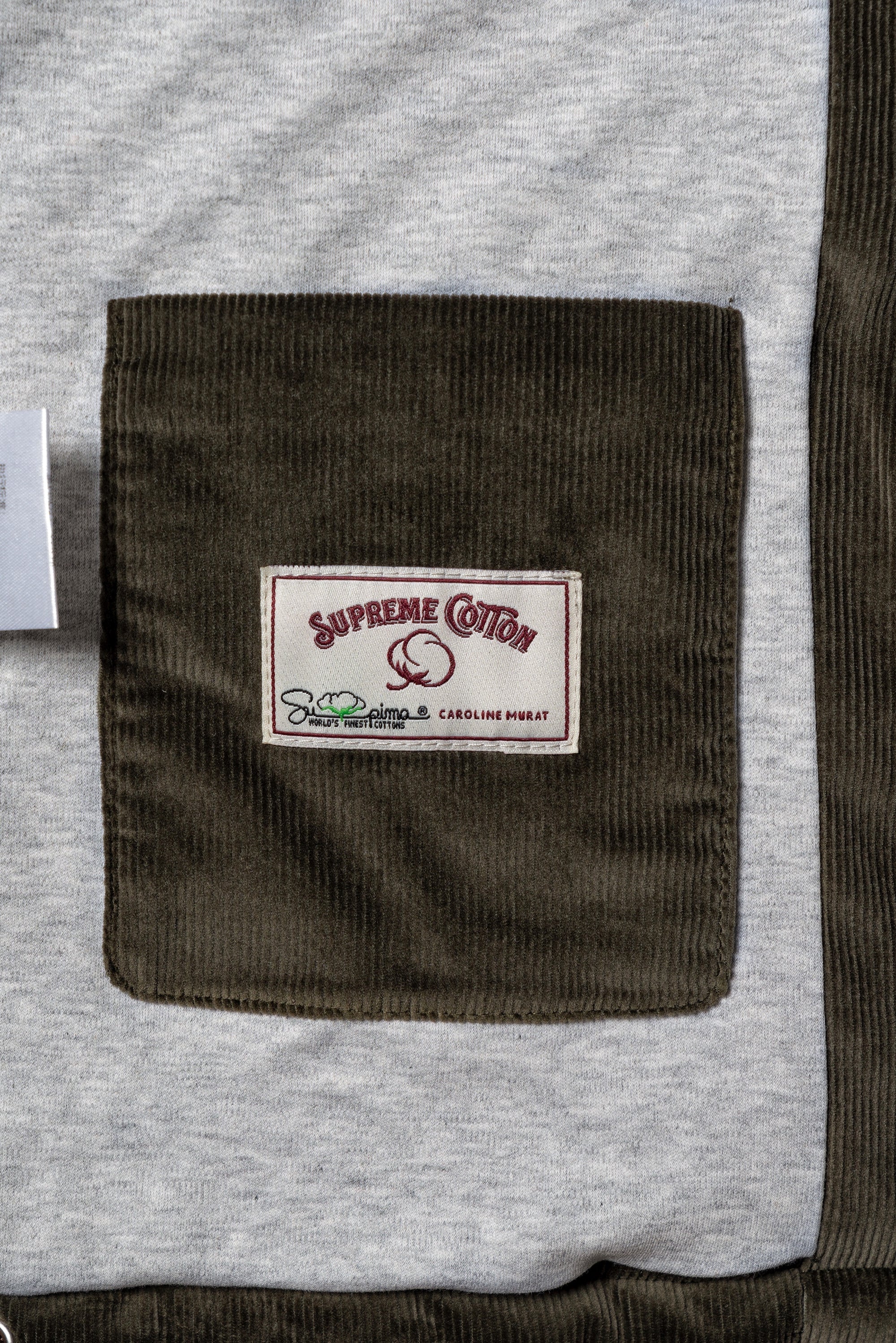 Olive Cotton Corduroy Gilet