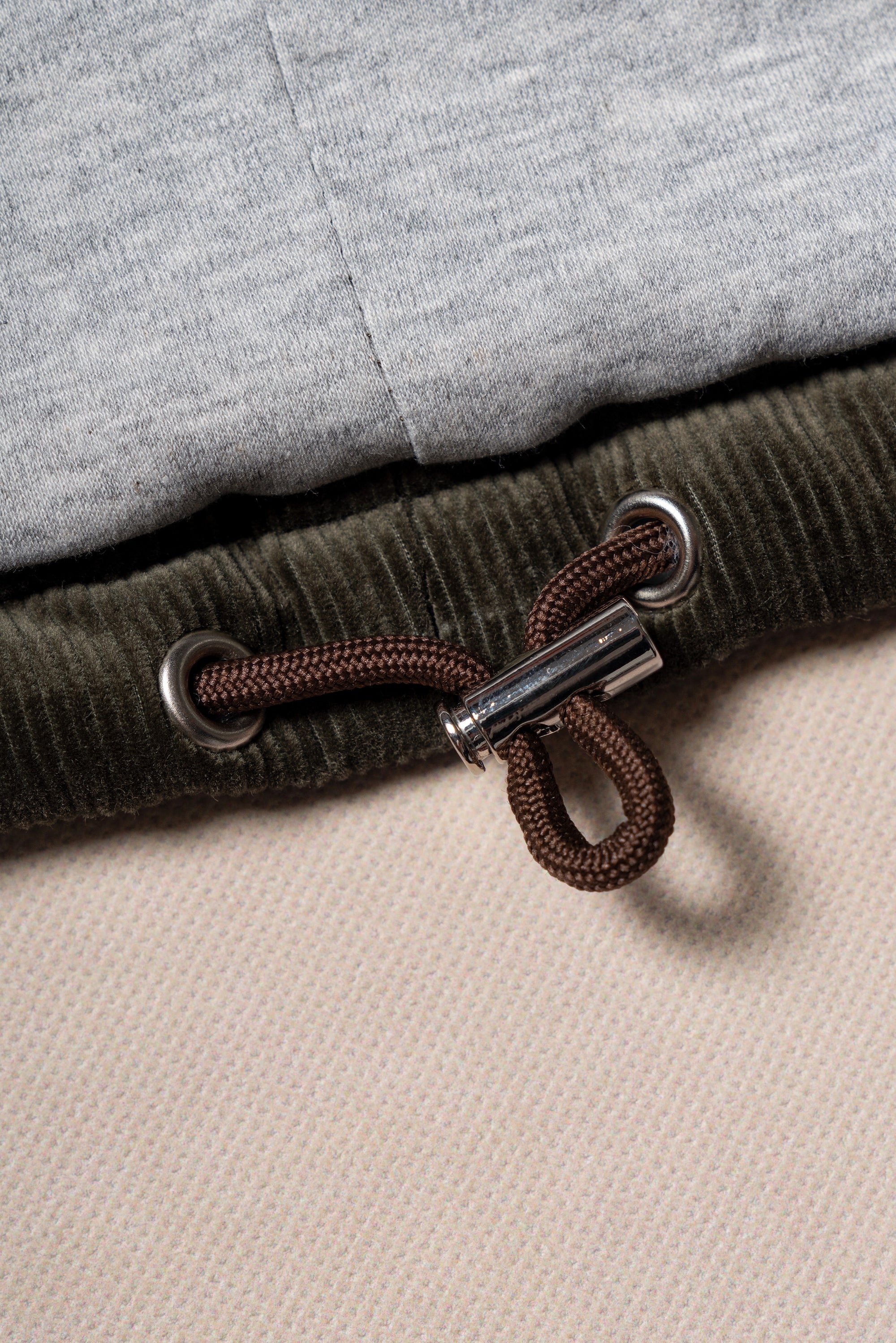 Olive Cotton Corduroy Gilet