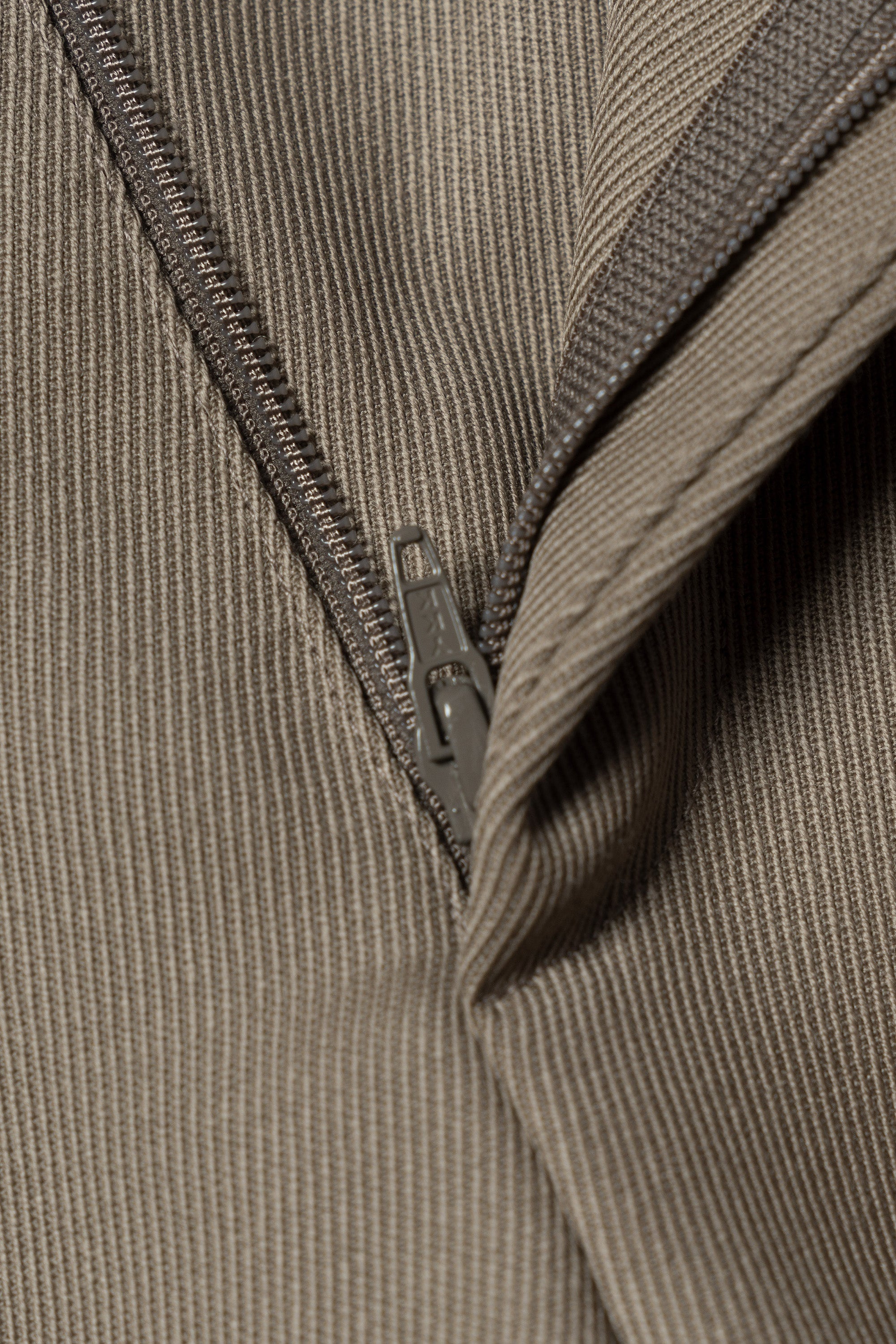 Dark Khaki Cavalry Twill Wool Trousers