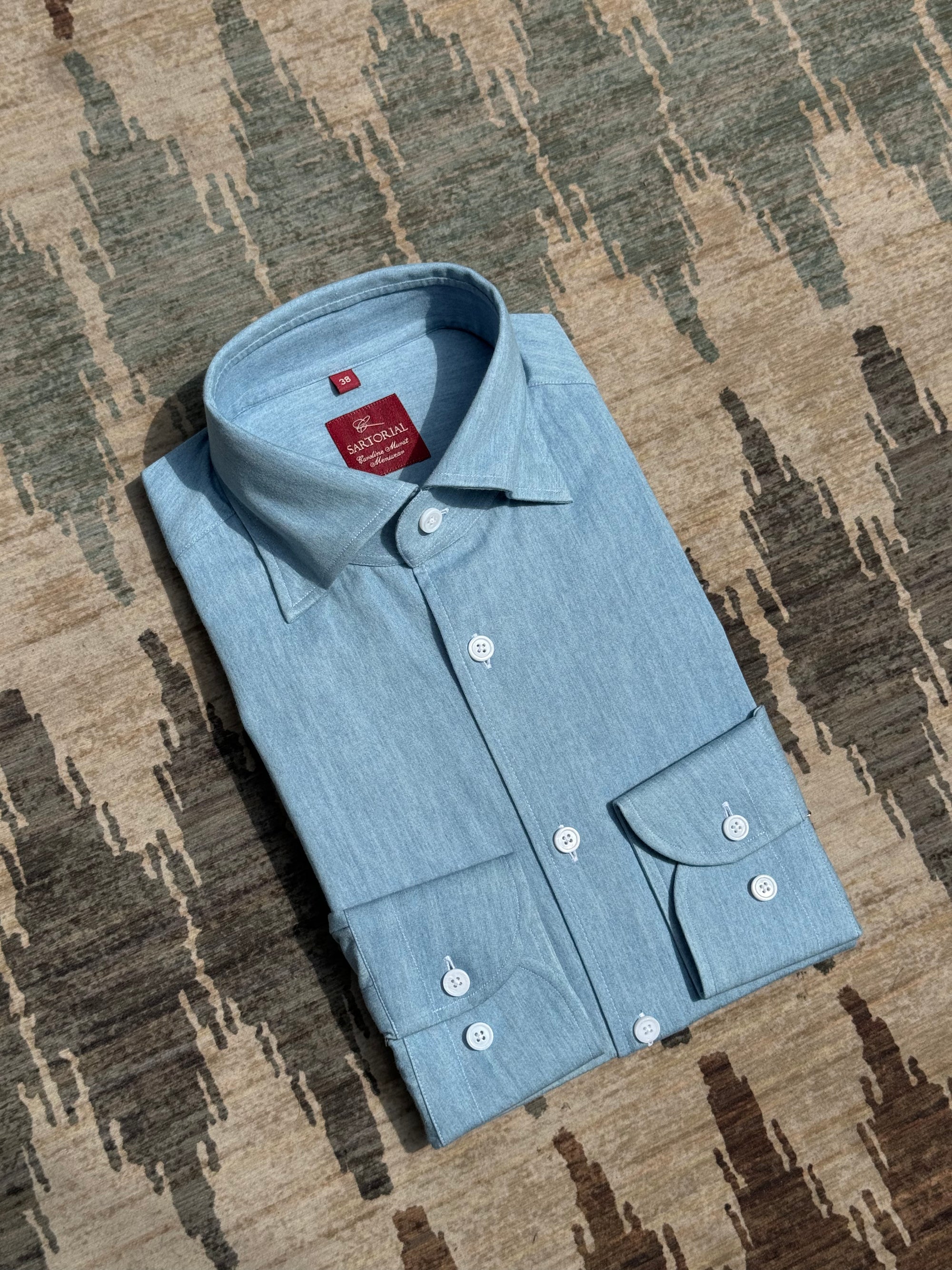 Washed Denim Shirt