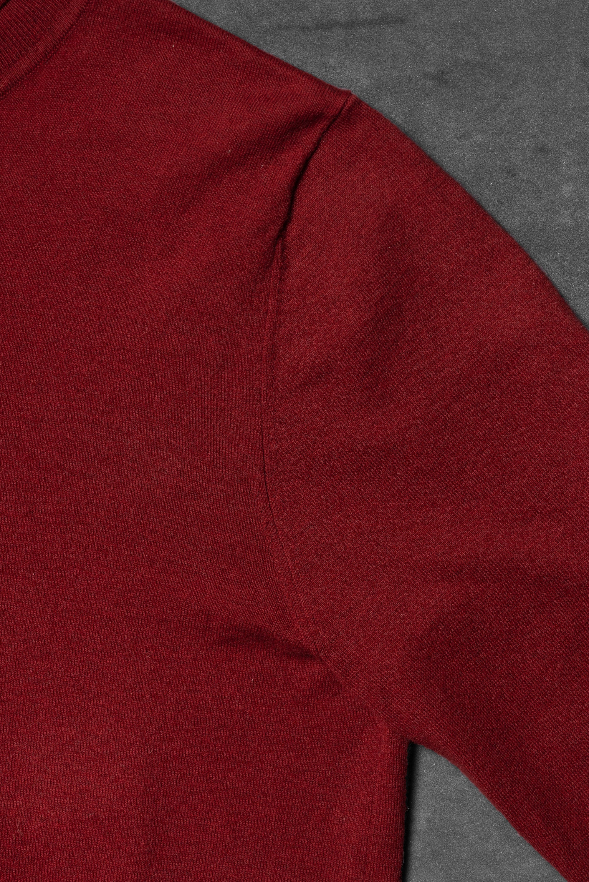 Red Roll Neck Jumper