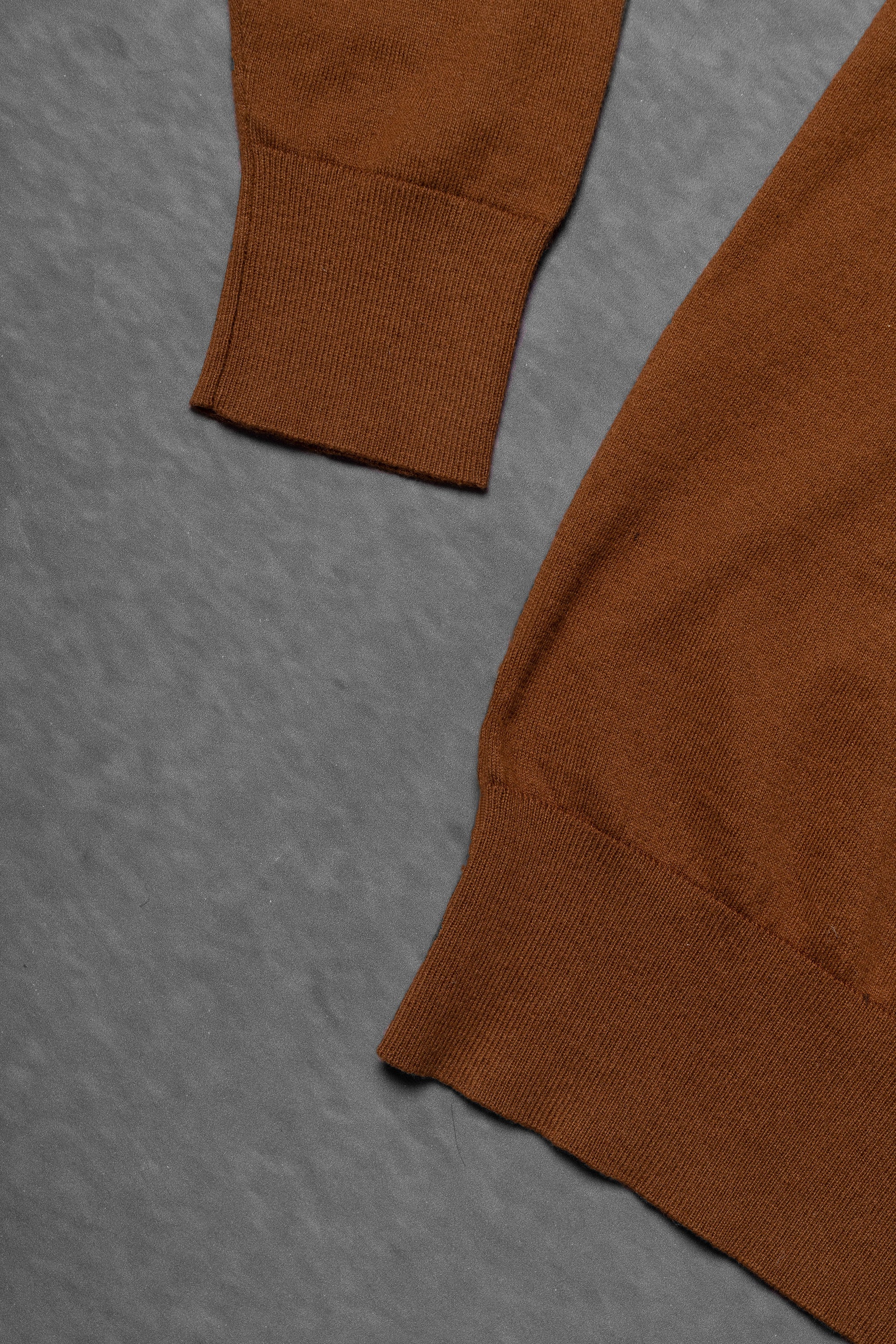 Tobacco Roll Neck Jumper