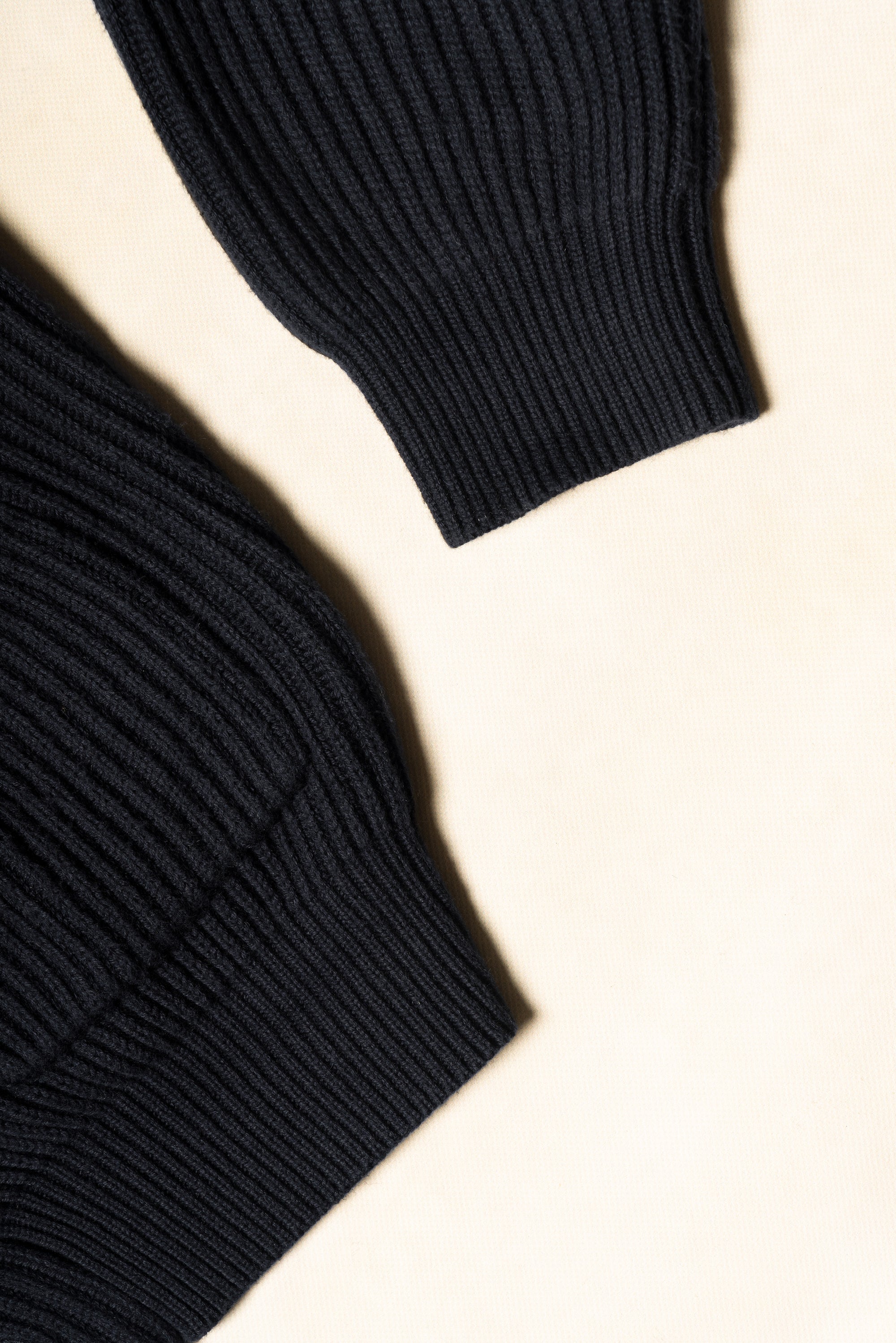 Navy Shawl Lapel Cardigan