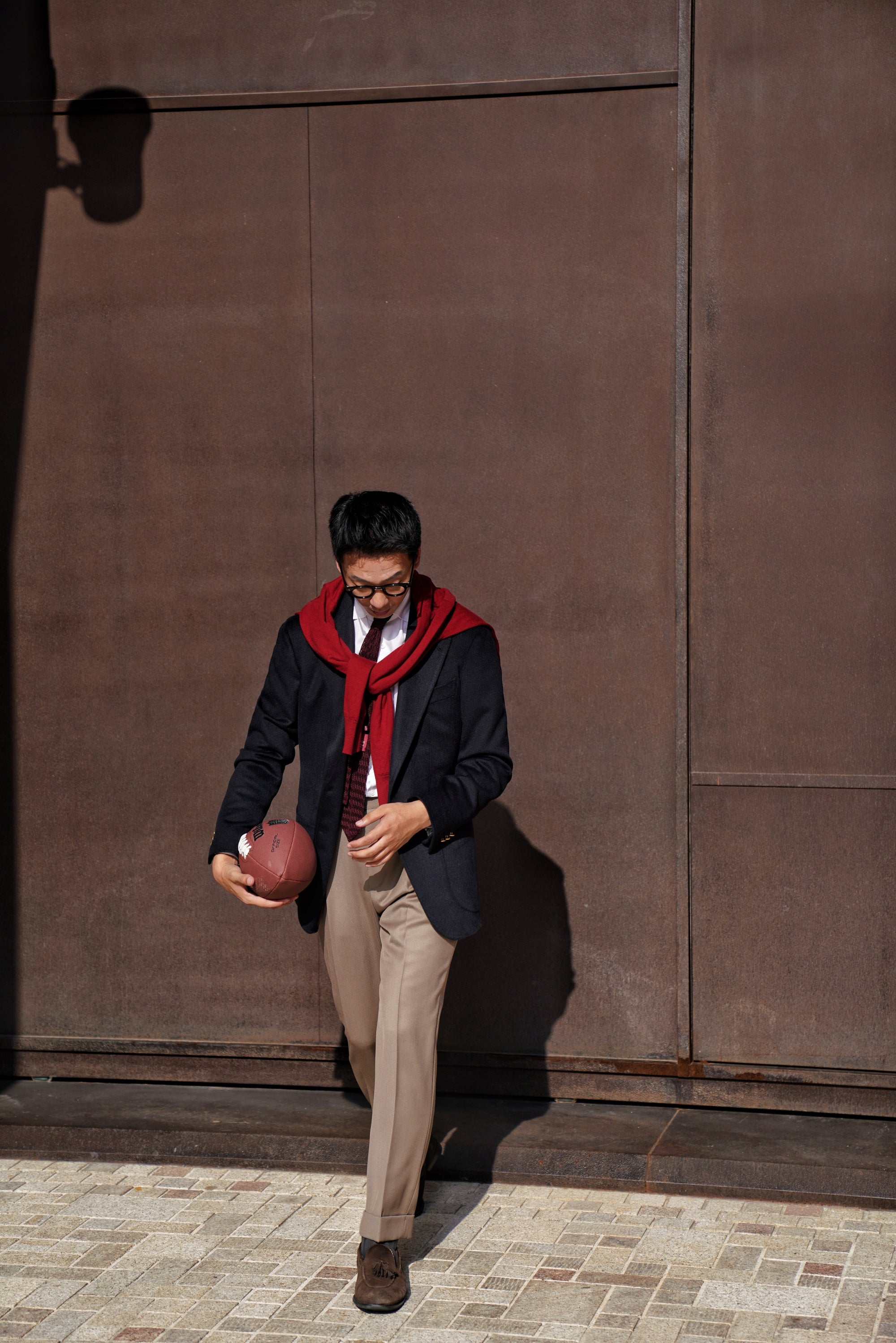 Navy Cashmere Blazer #154