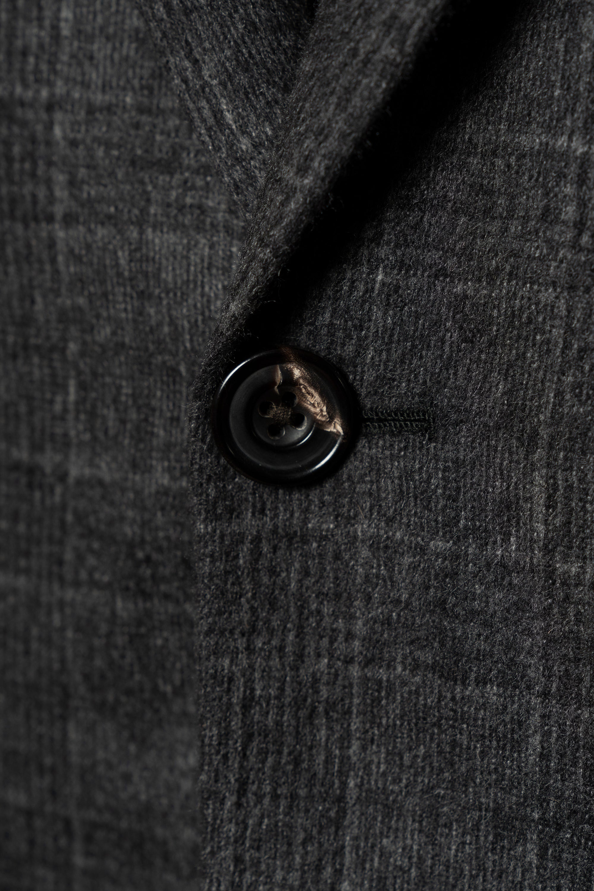 MTO Grey Plaid Cashmere Jacket #189