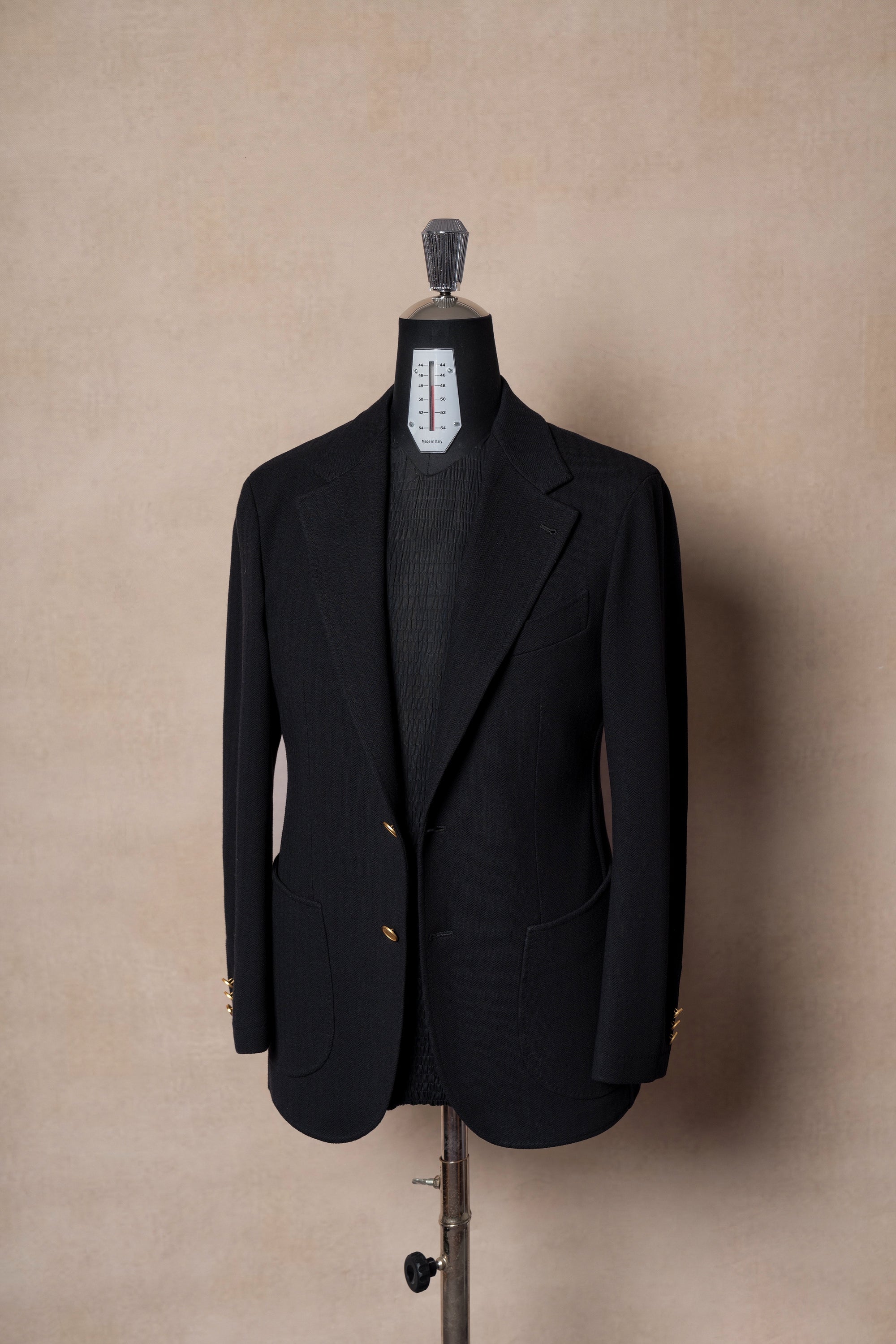 MTO Black Single Breasted Blazer #273