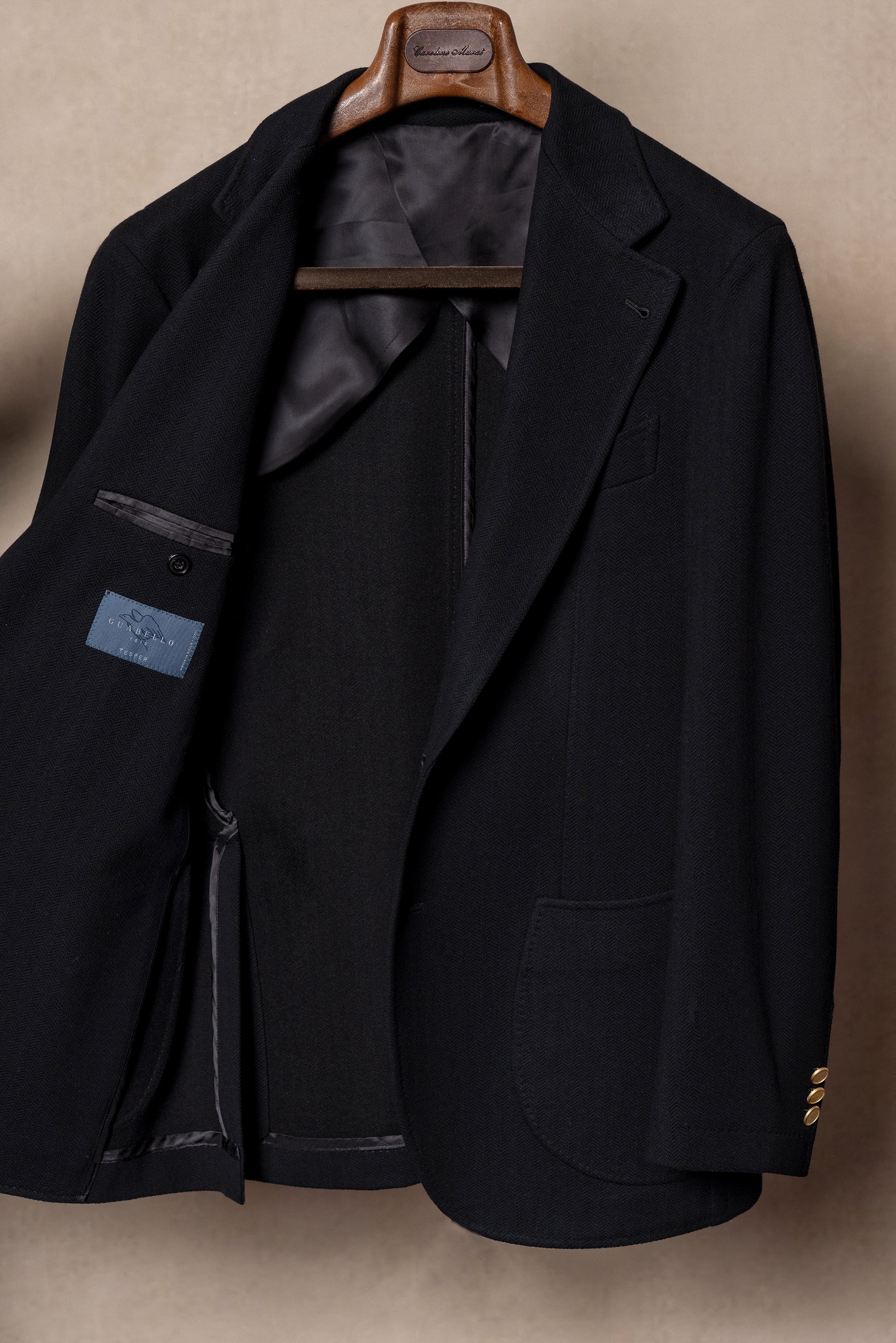 MTO Black Single Breasted Blazer #273