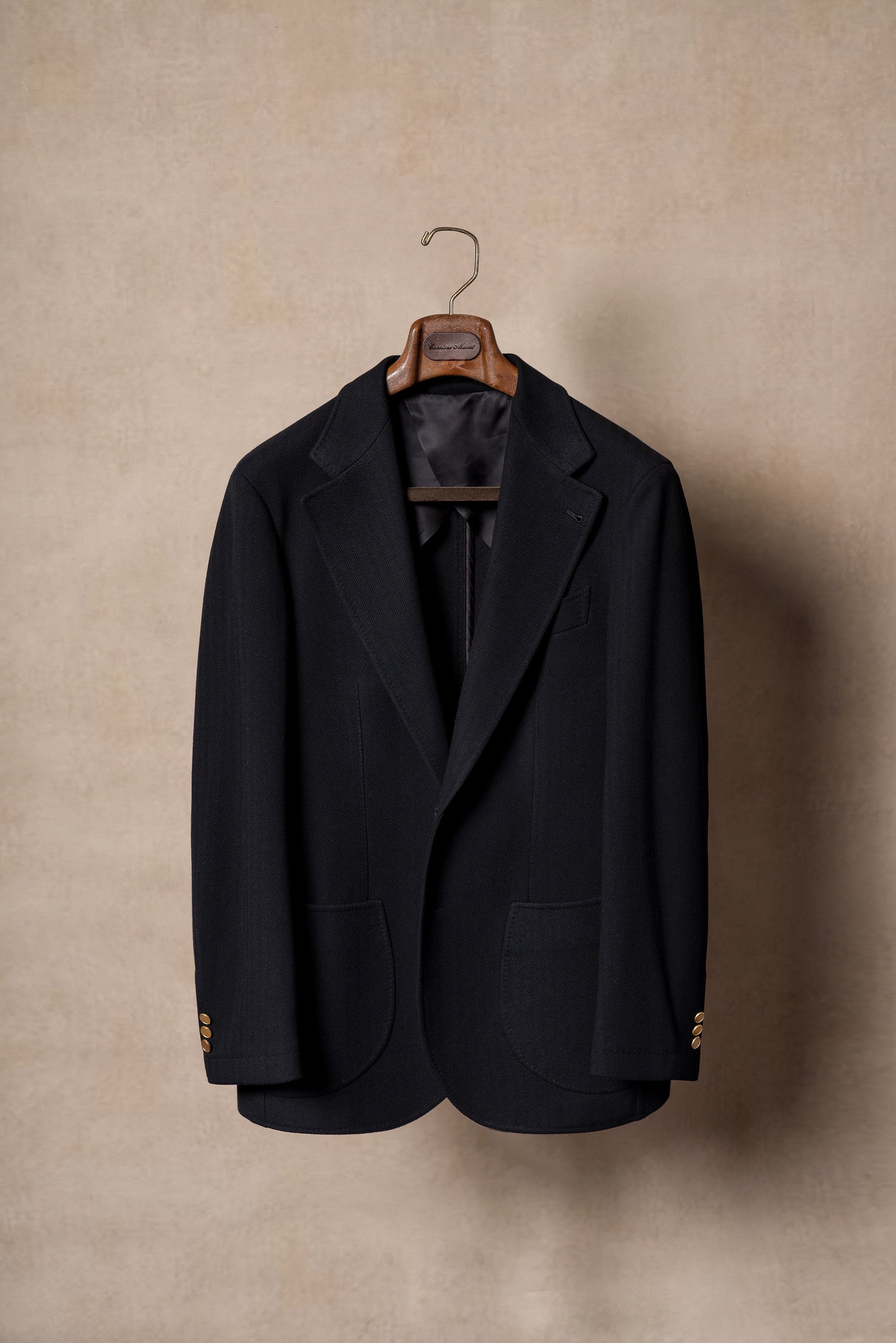 MTO Black Single Breasted Blazer #273