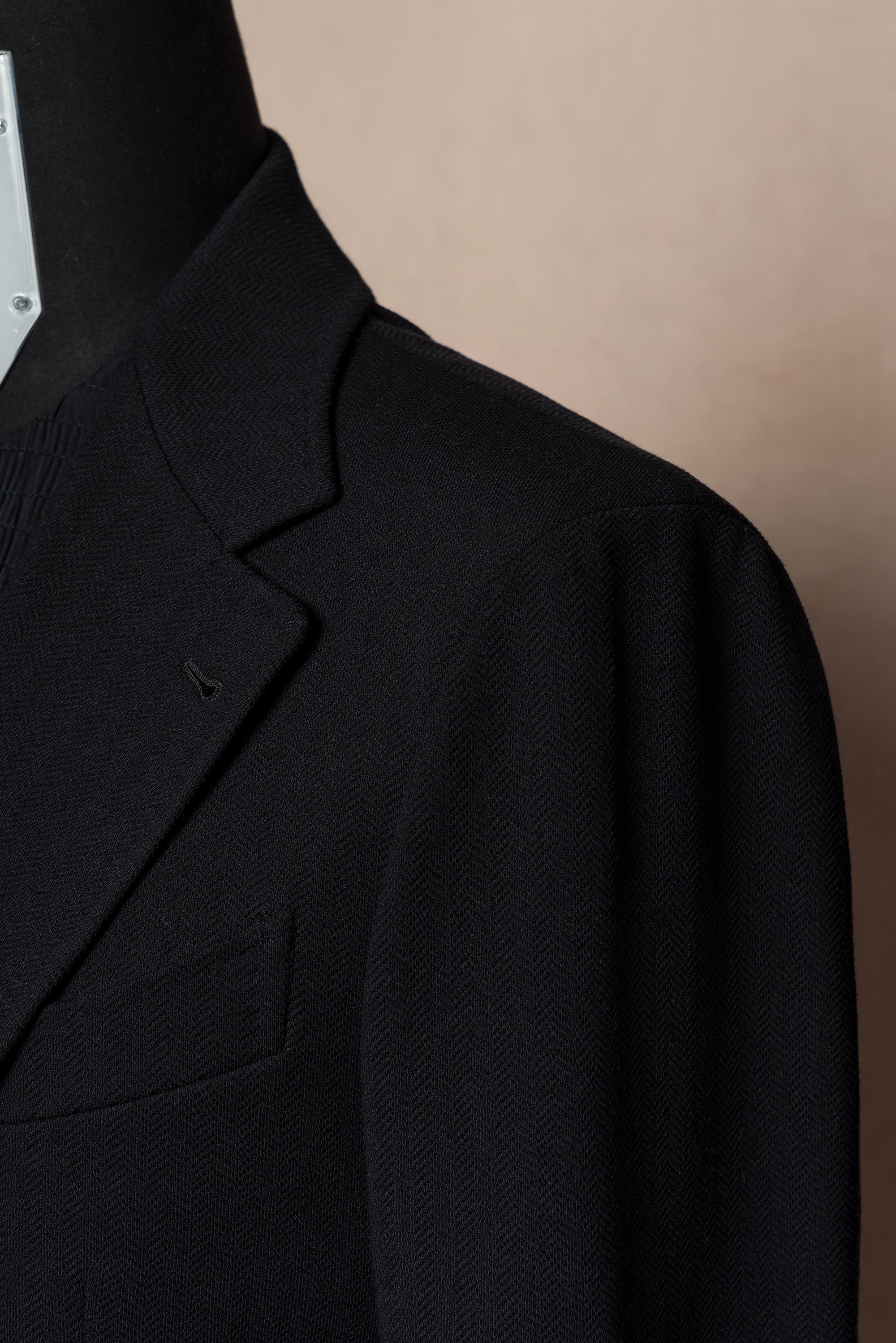MTO Black Single Breasted Blazer #273