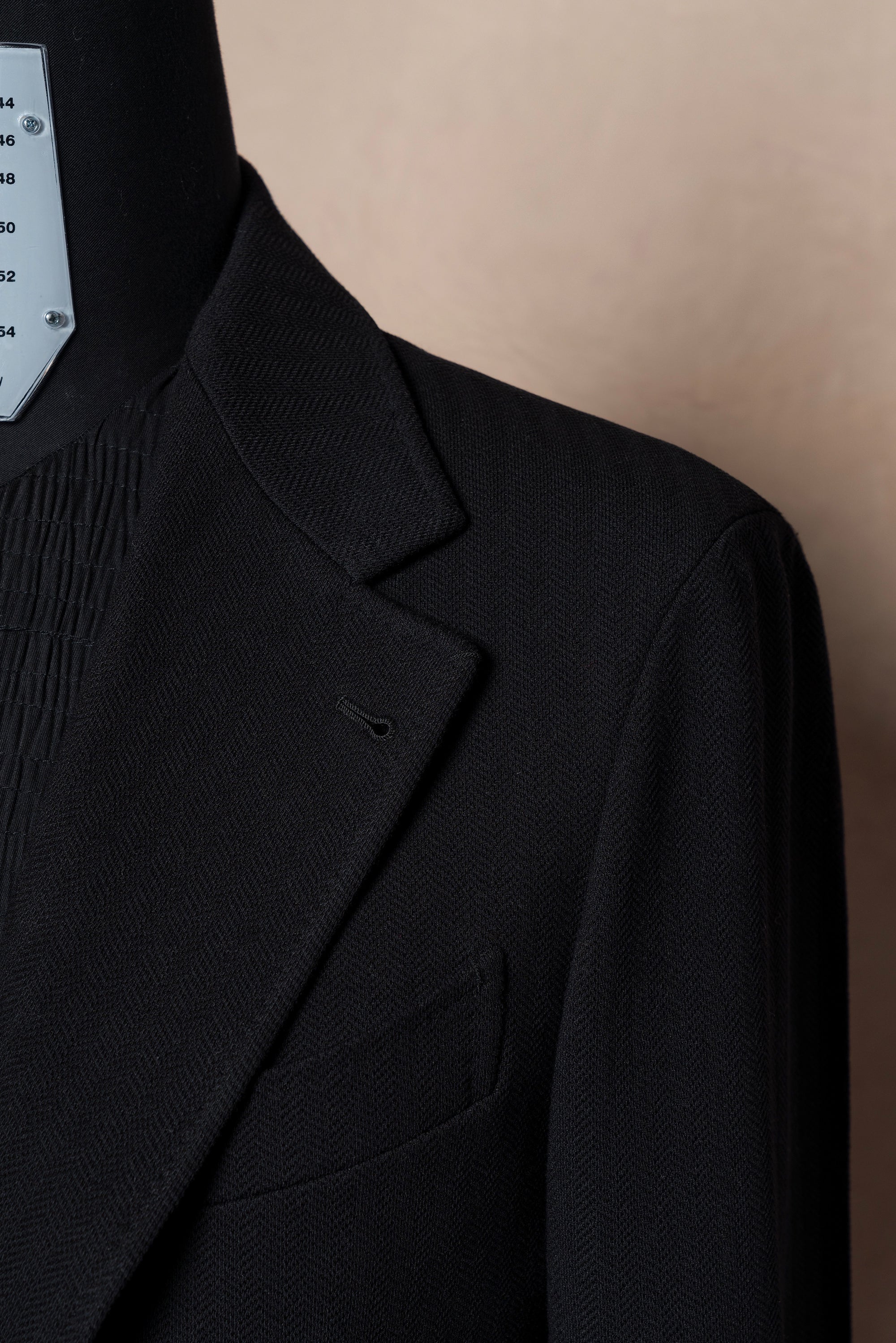 MTO Black Single Breasted Blazer #273