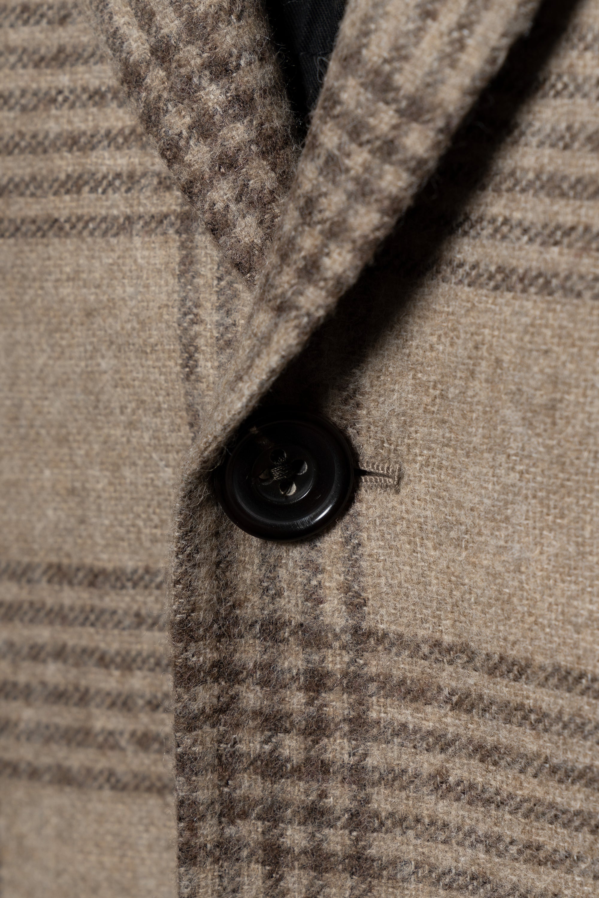 Creamy Camel Glen Check Jacket #262