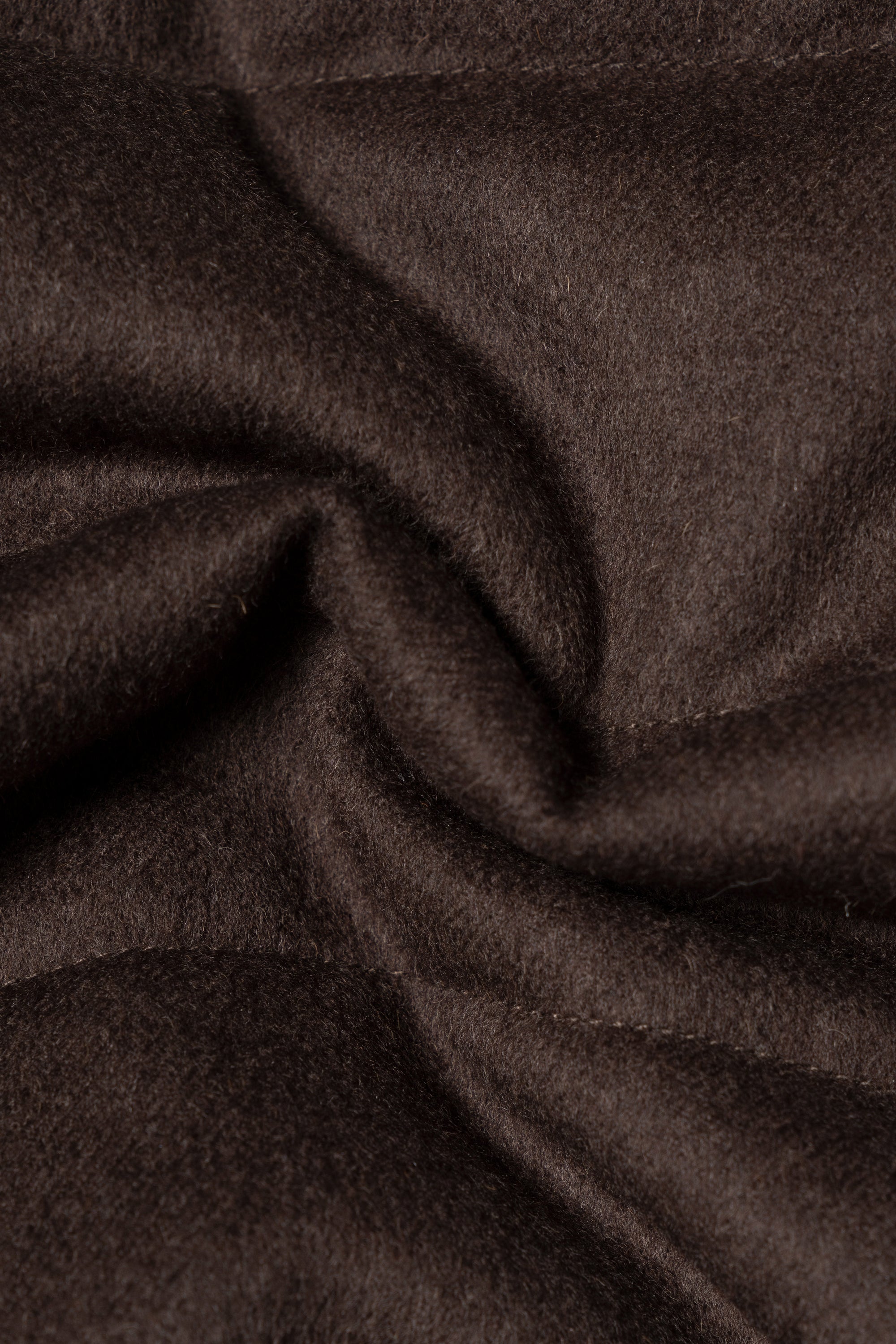 Chocolate Wool Silk Gilet