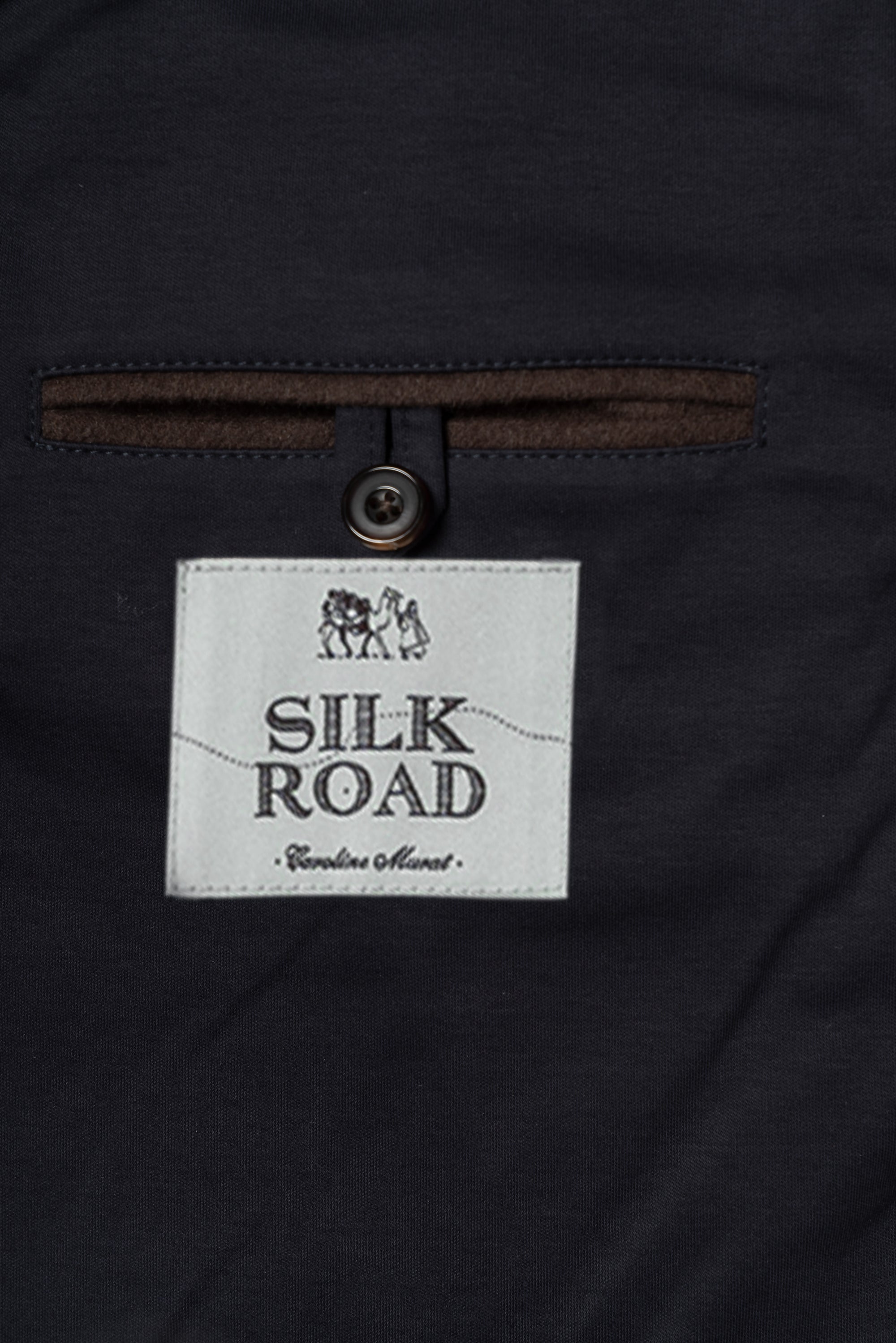 Chocolate Wool Silk Gilet