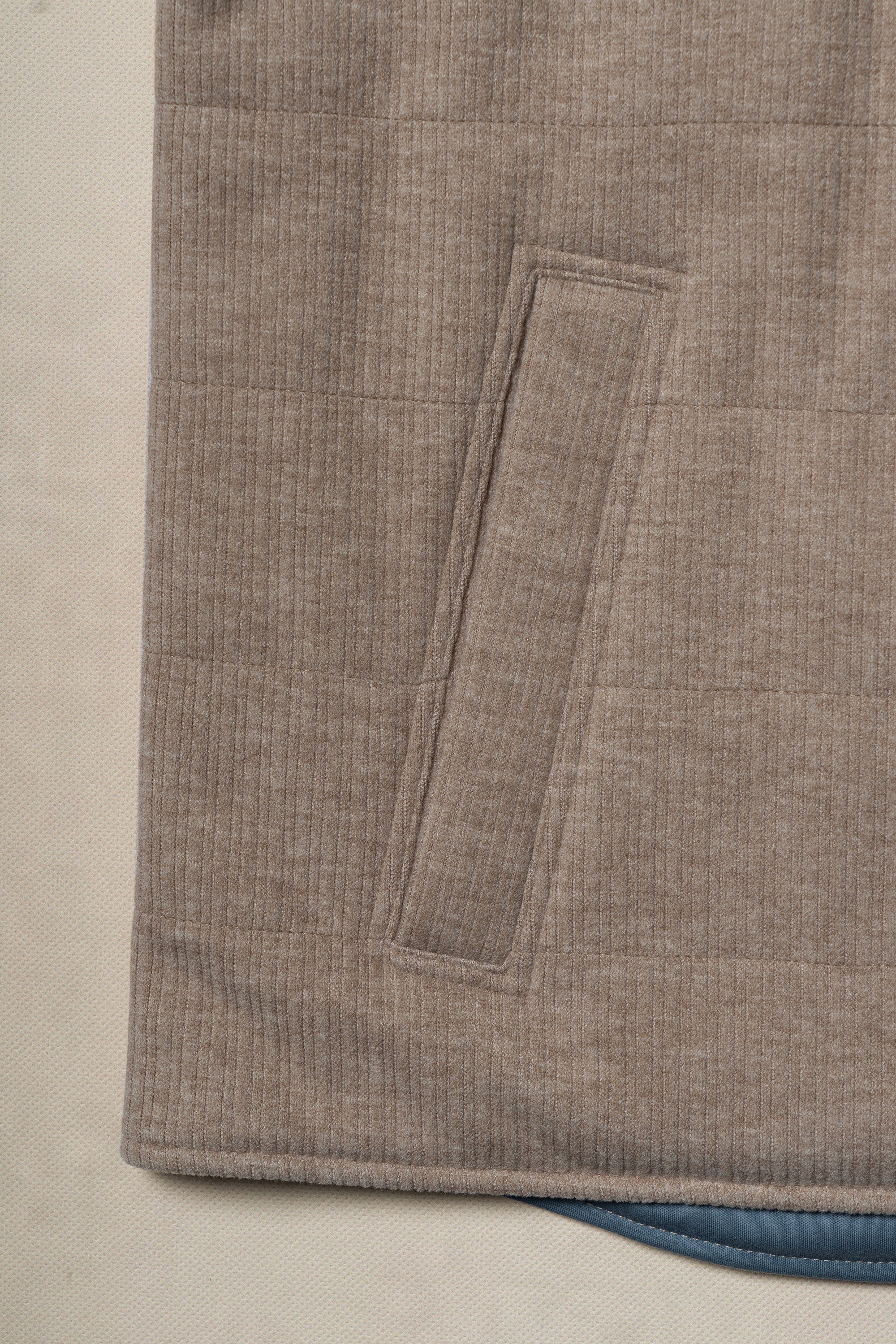 Light Camel Corduroy Gilet