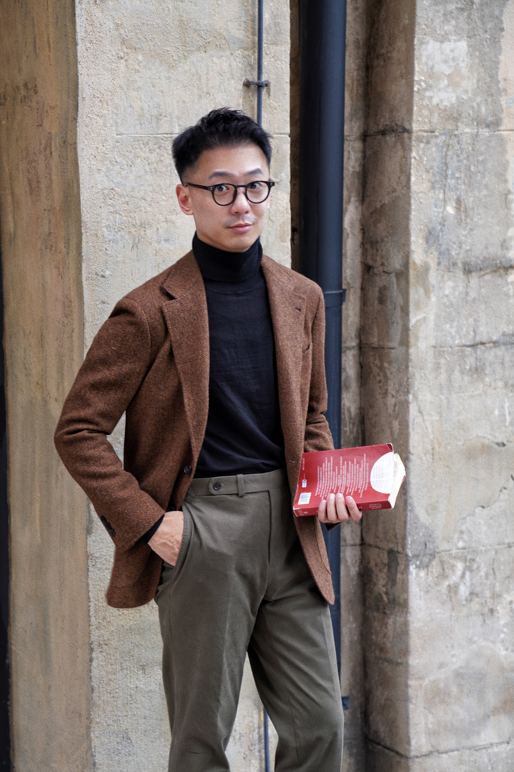 MTO Rusty Herringbone Tweed Jacket #170