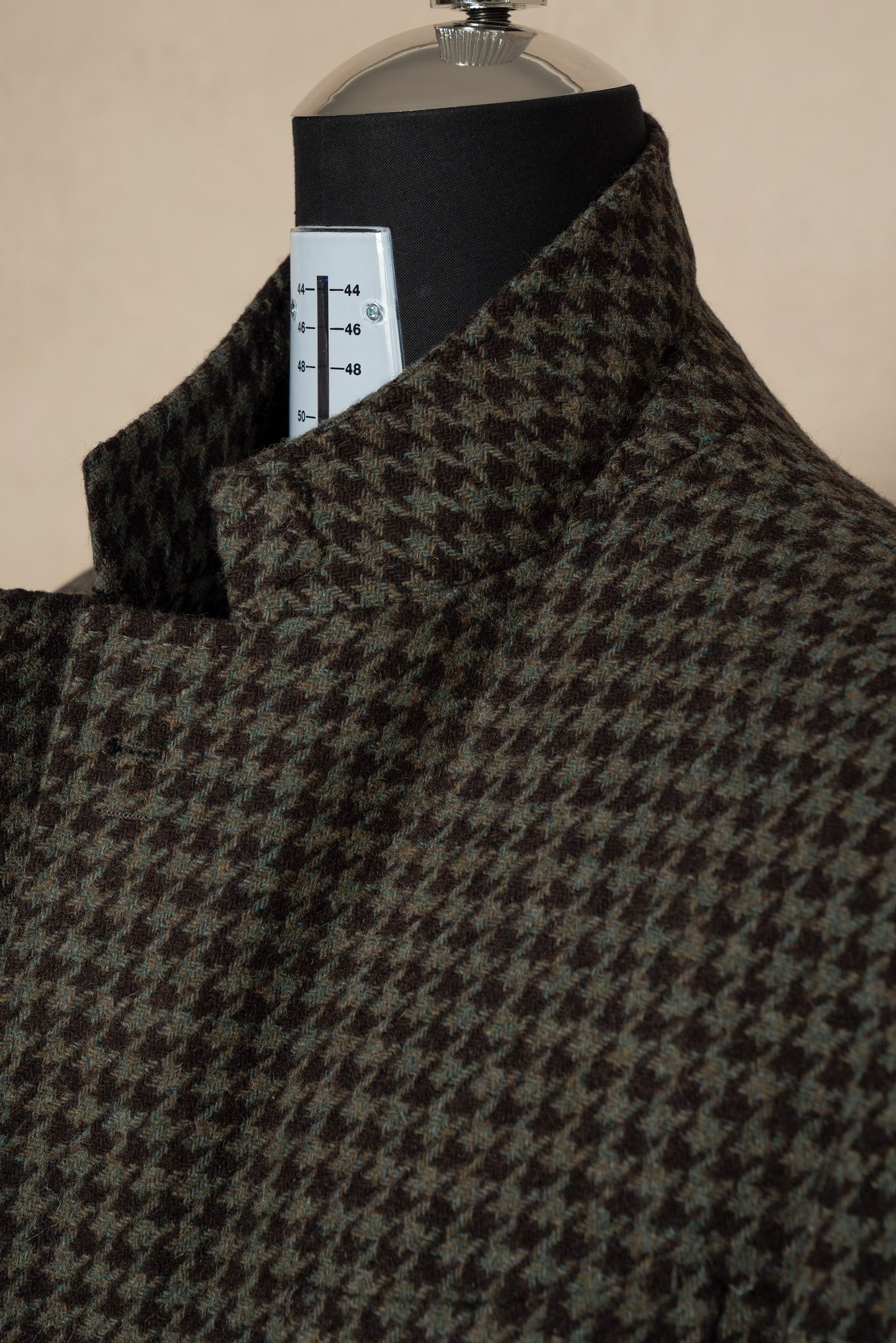 MTO Olive Brown Houndstooth Jacket #239