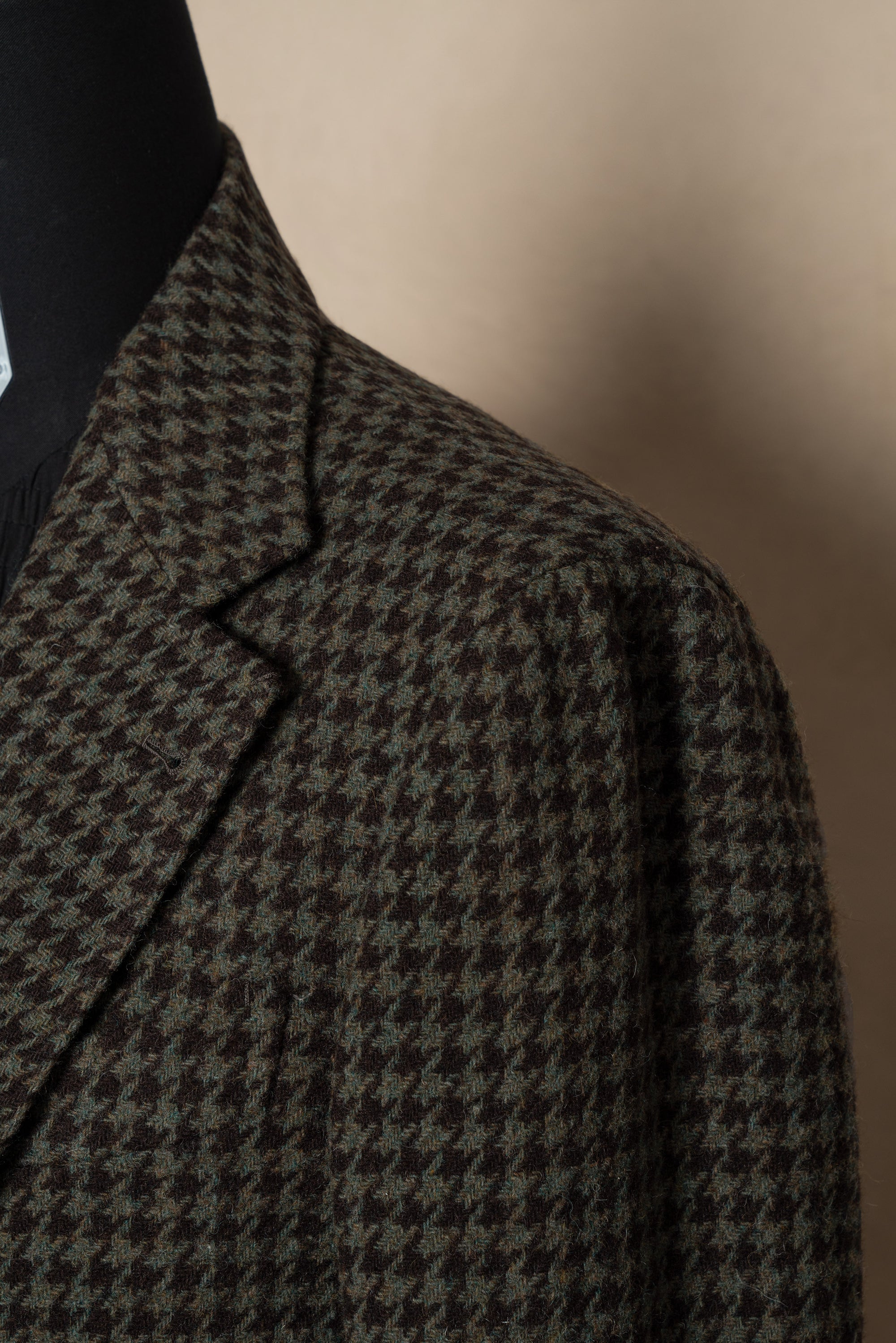 MTO Olive Brown Houndstooth Jacket #239