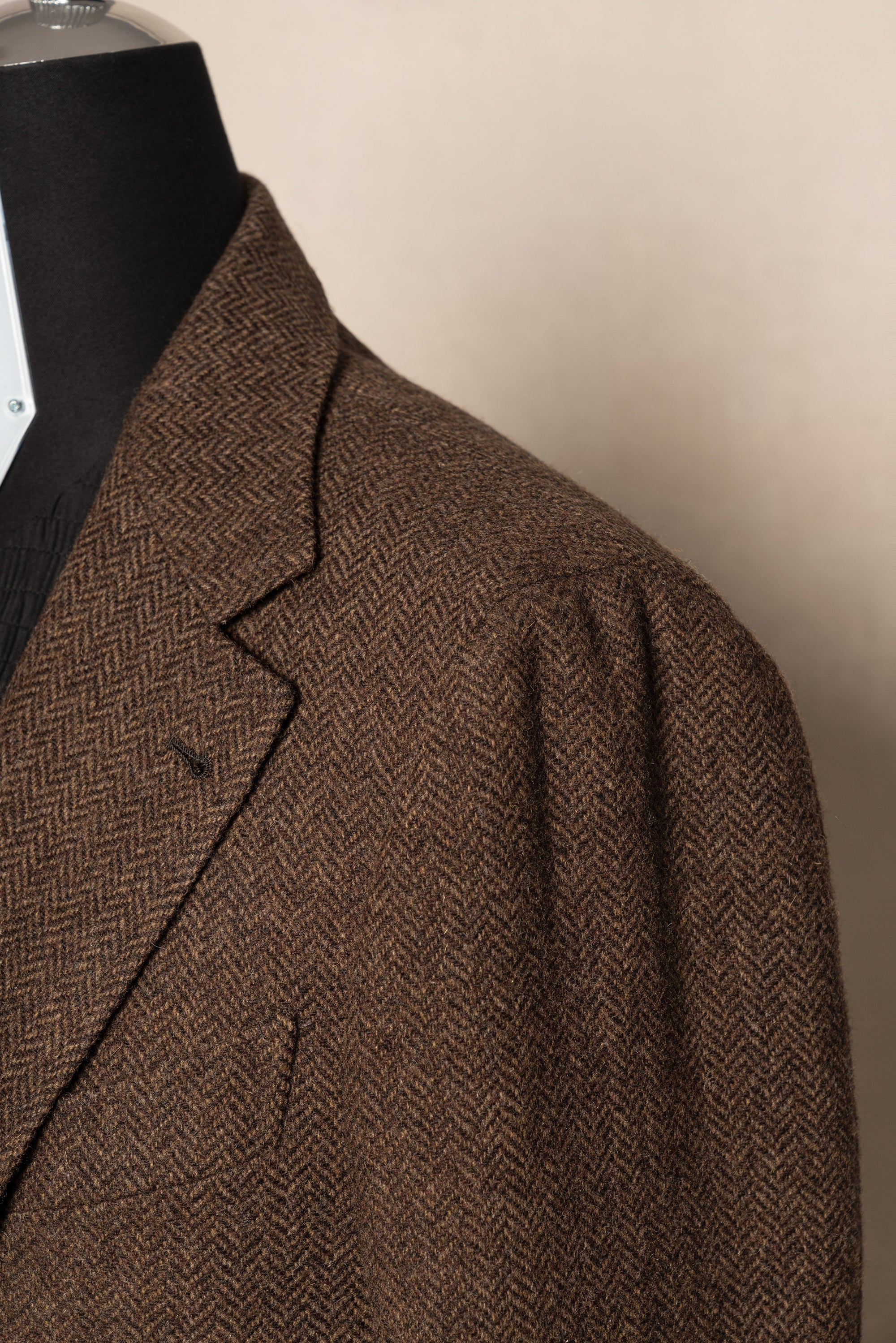 MTO Rusty Herringbone Tweed Jacket #170