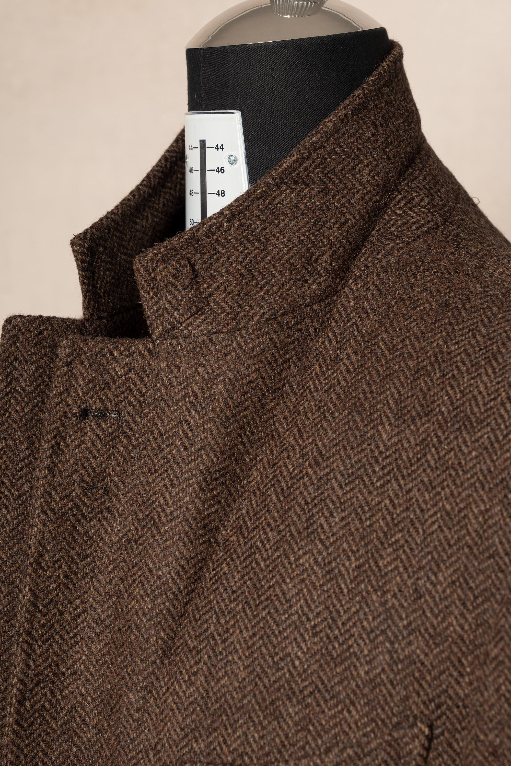 MTO Rusty Herringbone Tweed Jacket #170
