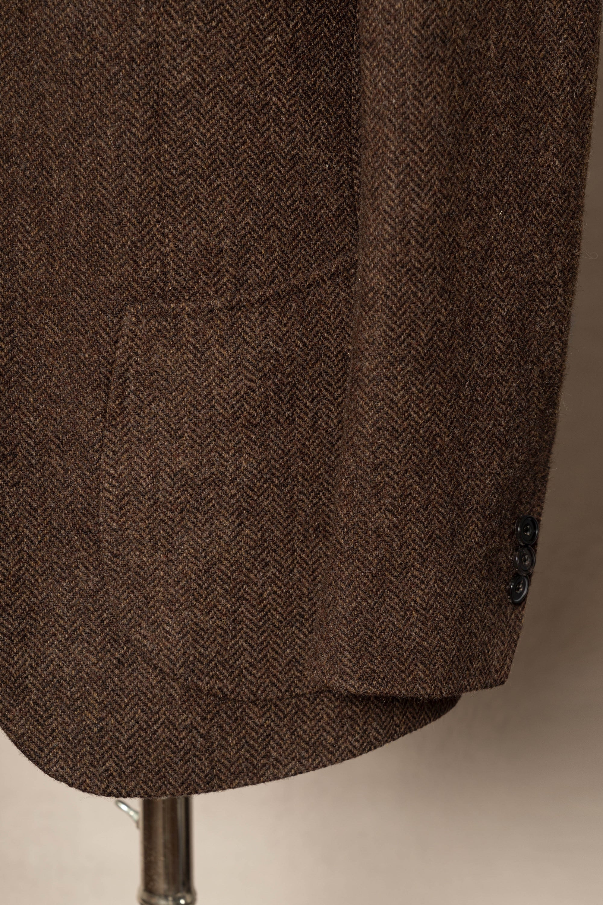 MTO Rusty Herringbone Tweed Jacket #170