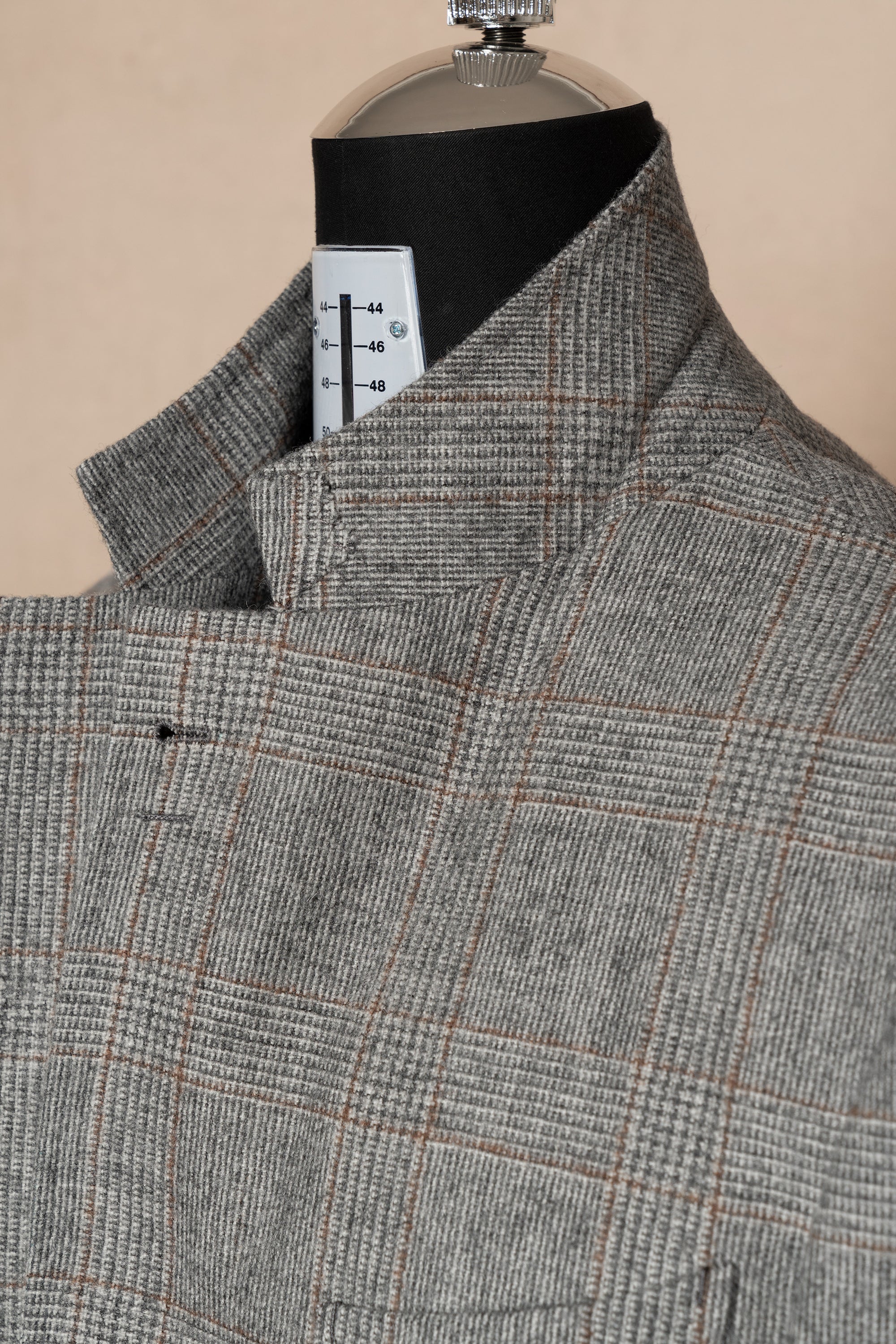 Light Grey Glen Check Jacket #284