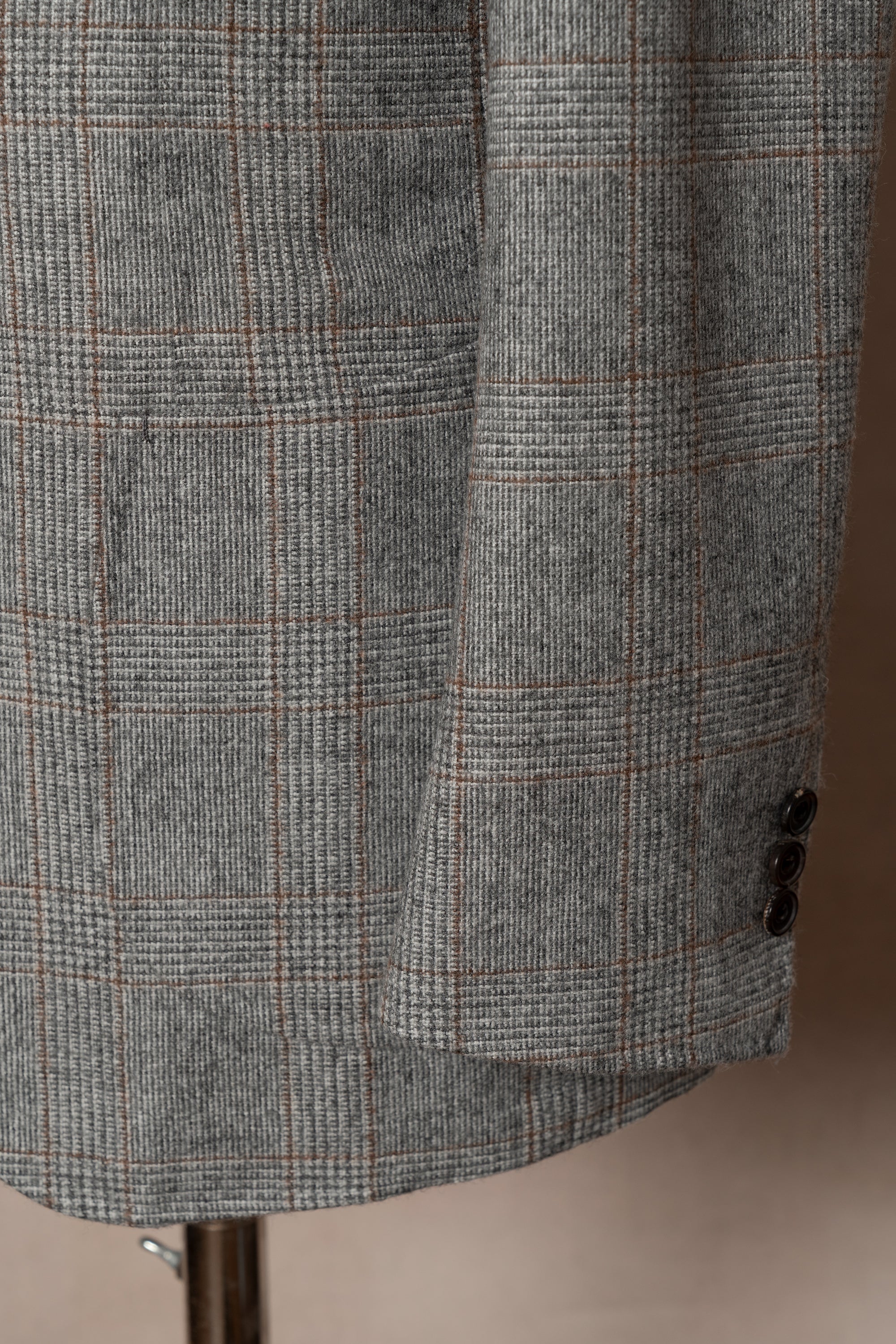Light Grey Glen Check Jacket #284