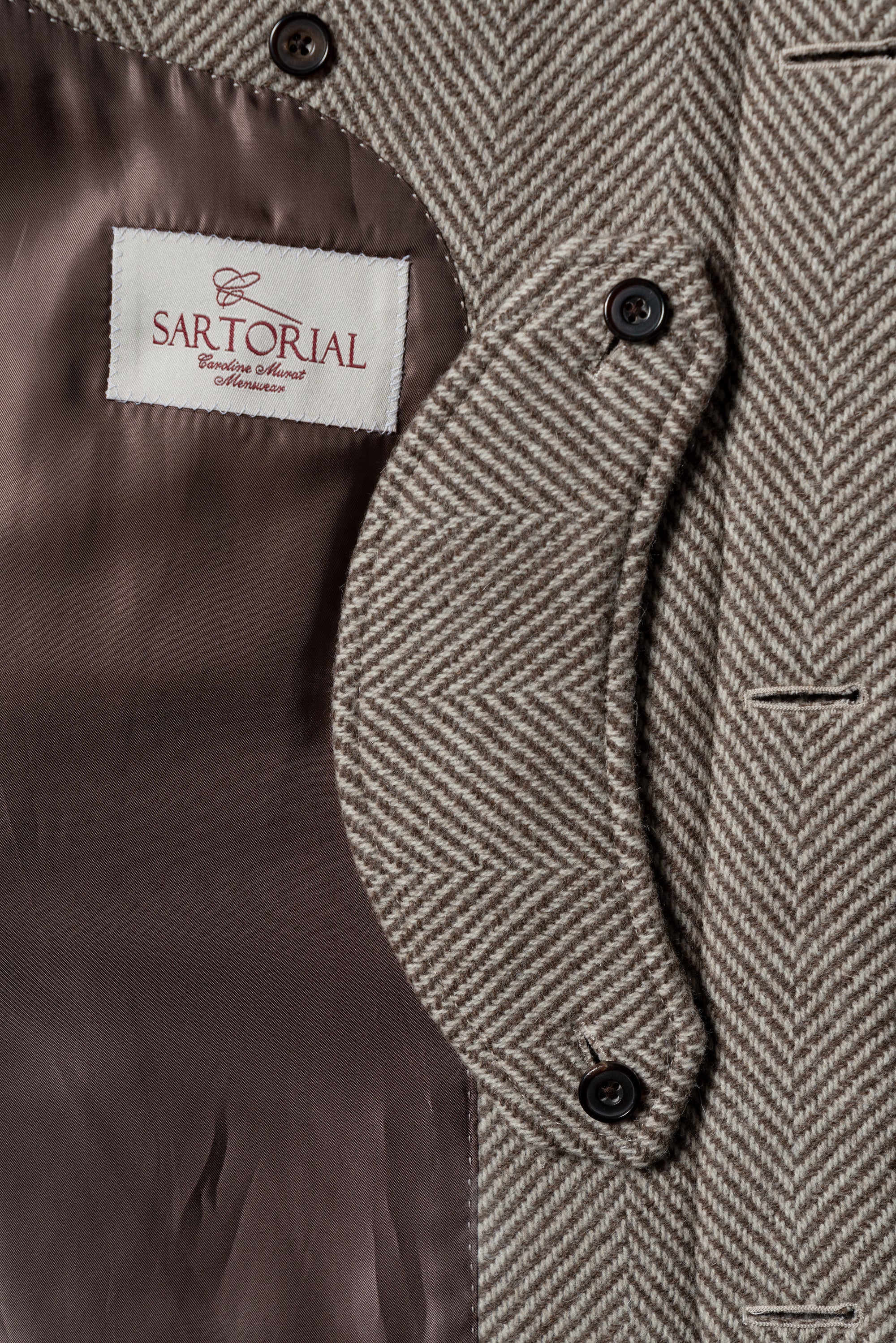 MTO Light Camel Wool Alpaca Balmacaan Coat