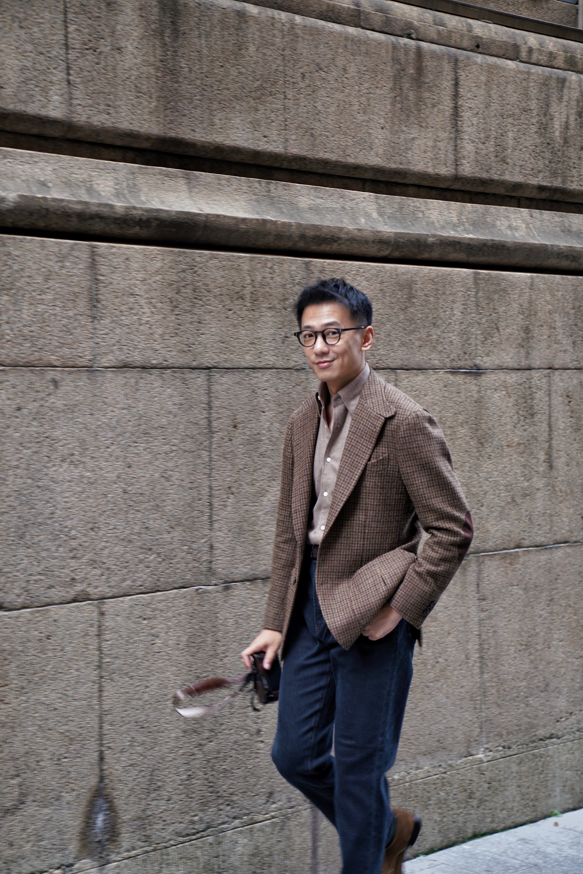 MTO Sage Houndstooth Tweed Hunting Jacket #281